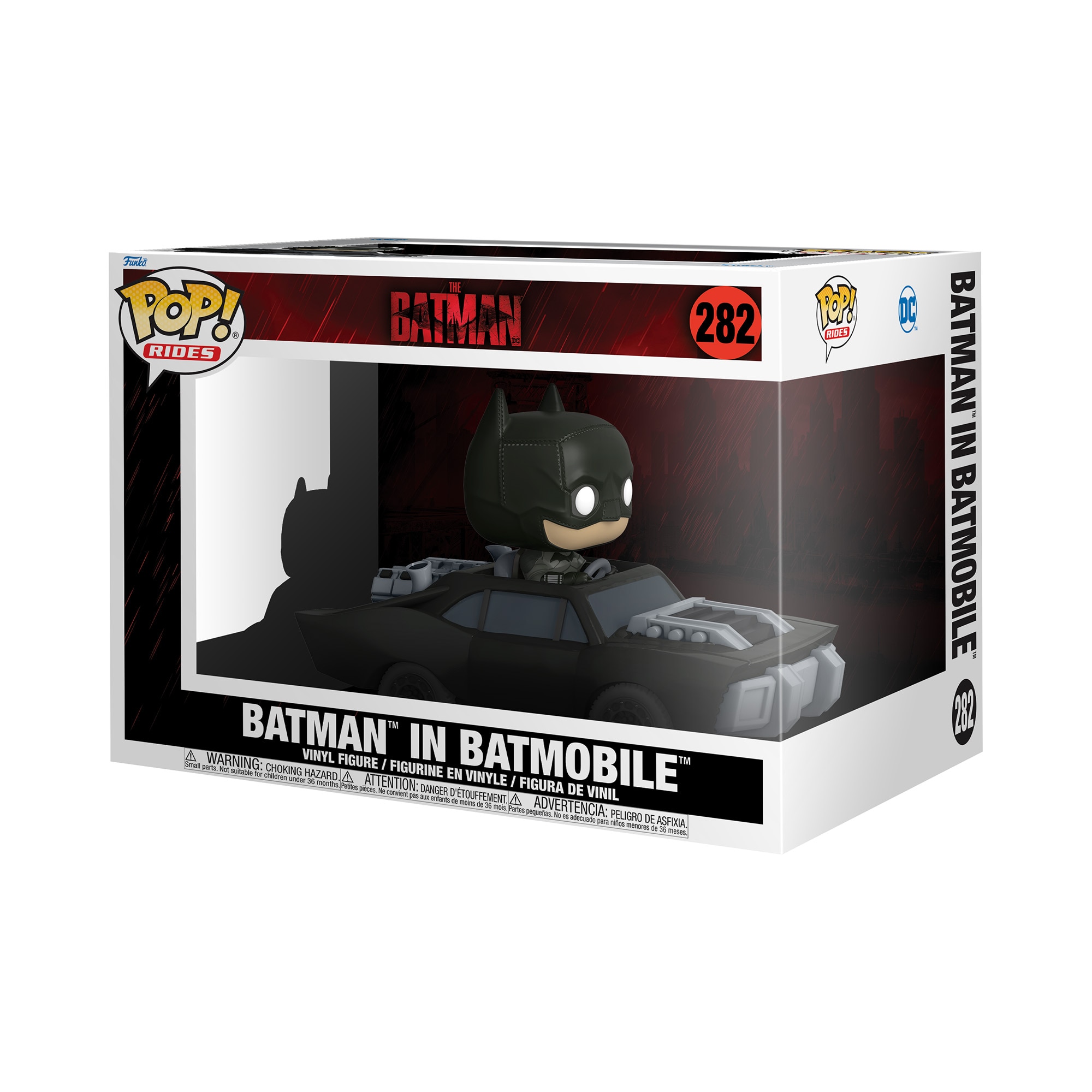 Figura Funko POP DC Cómics The Batman Batman no Batmobil 2