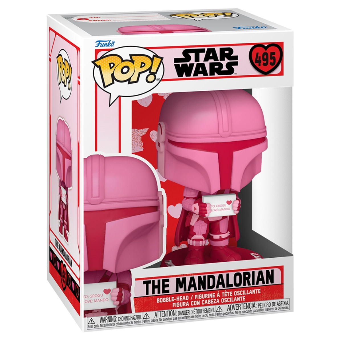 Figura Funko POP Star Wars The Mandalorian Saõ Valentim 2