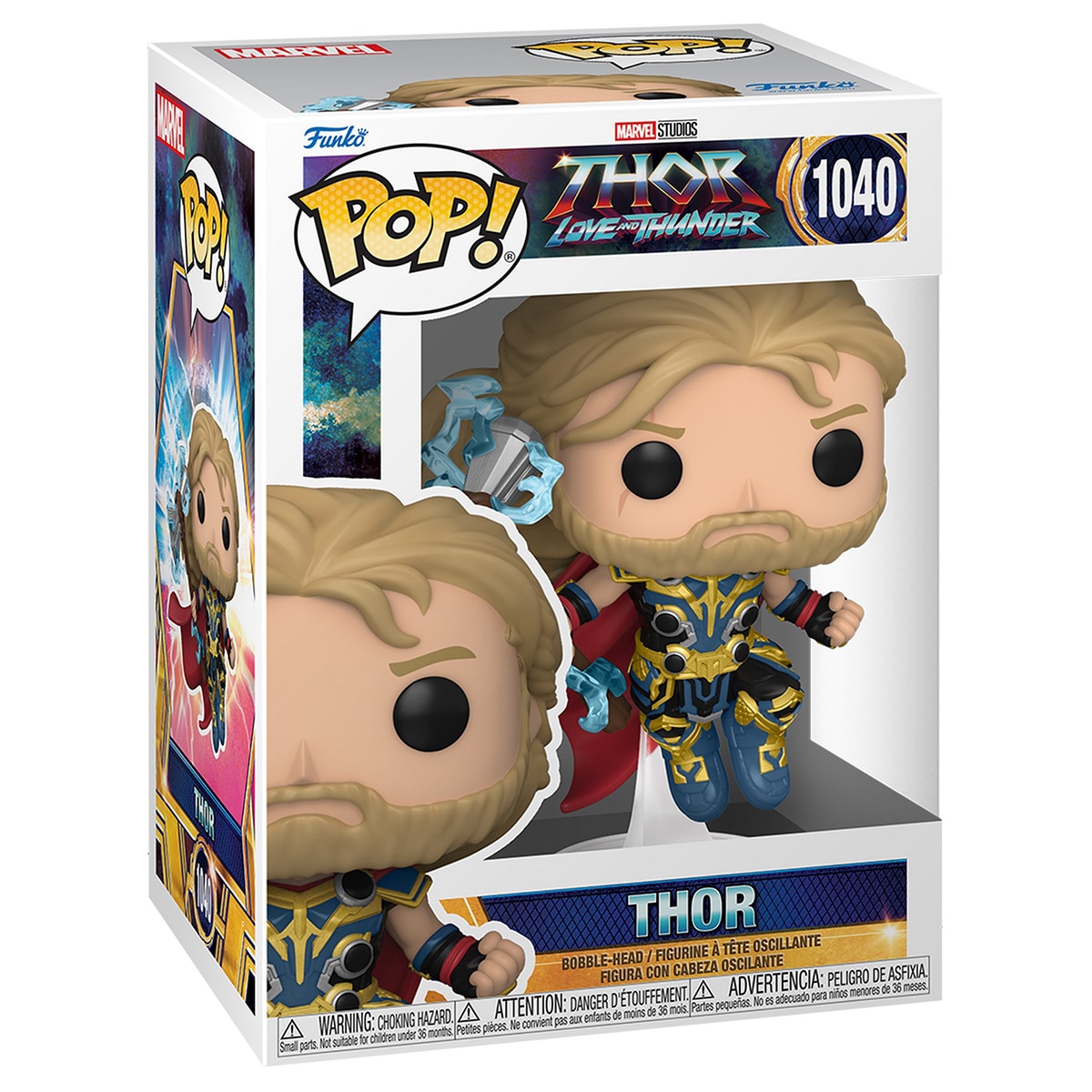 Figura Funko POP  Marvel Season 1 Thor Con Stormbraker 2