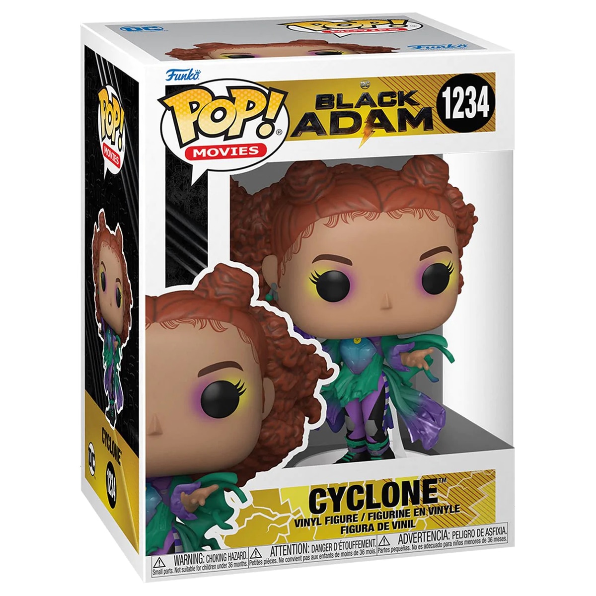 Figura Funko POP DC Cómics Black Adam Cyclone 2