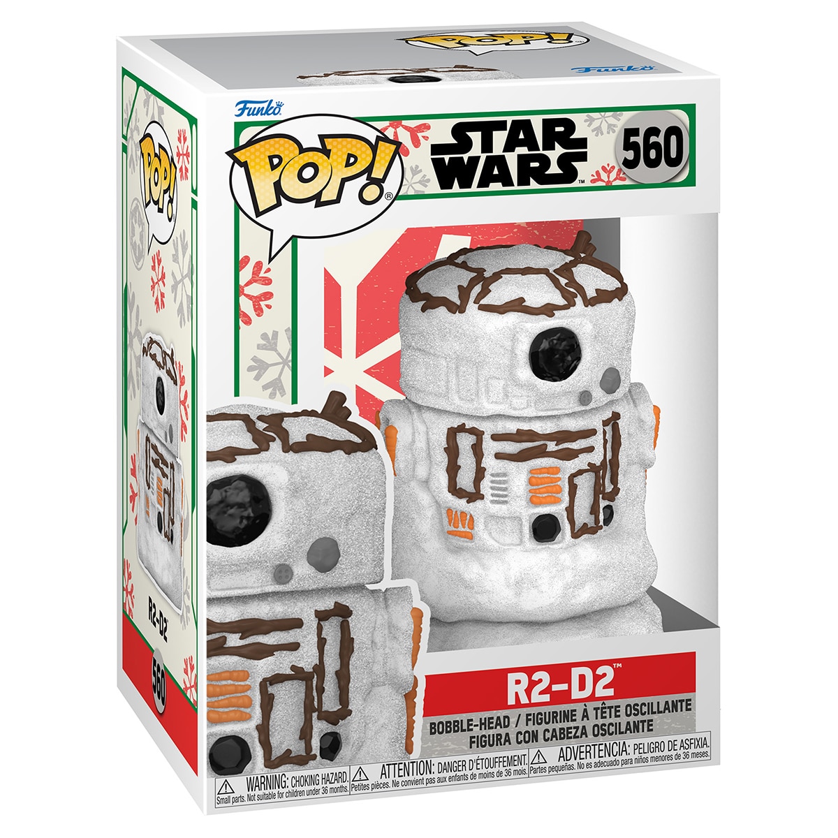 Figura Funko POP Star Wars R2-D2 Boneco de Neve 2