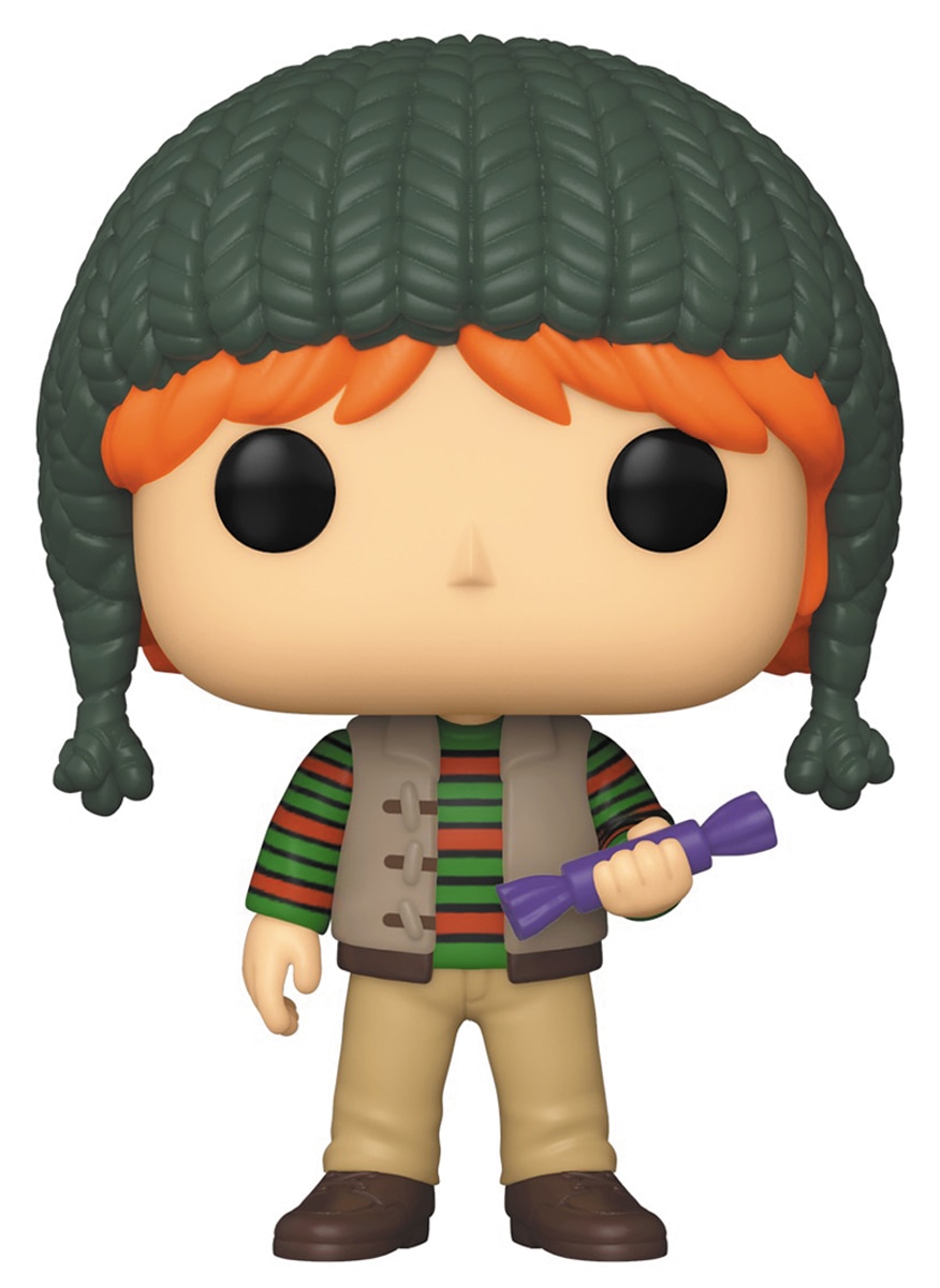 Figura Funko POP Ron Weasley com gorro Harry Potter 1