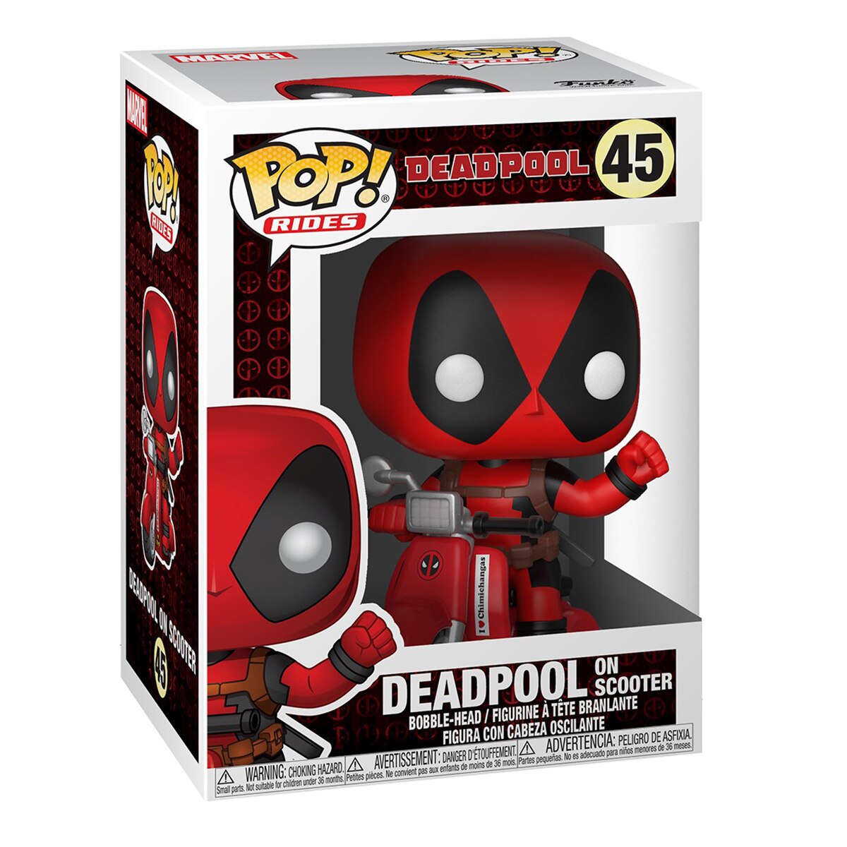 Figura Funko Pop Deadpool & Scooter Deadpool Playtime 2