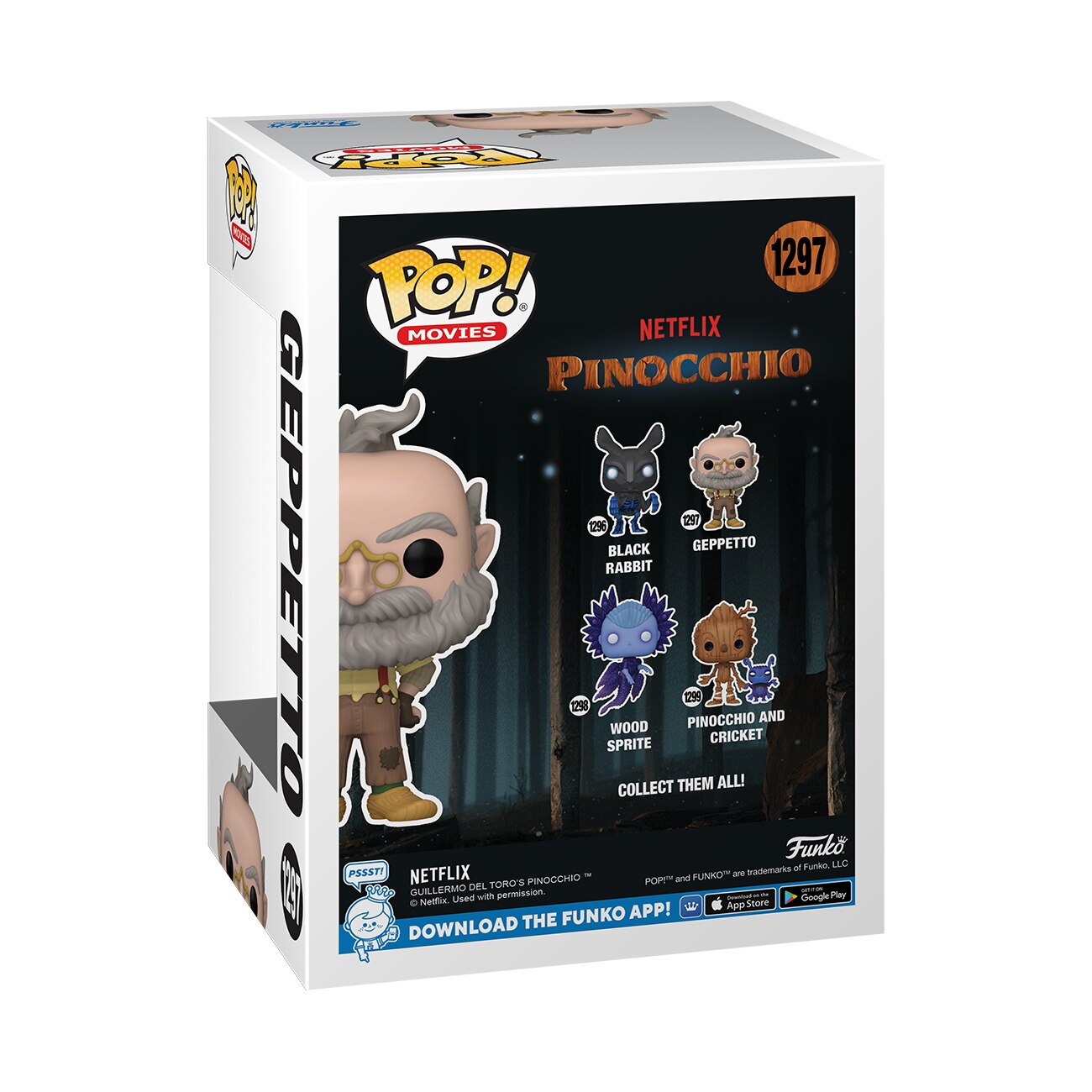 Figura Funko POP Disney Pinocchio 2022 Geppeto 3