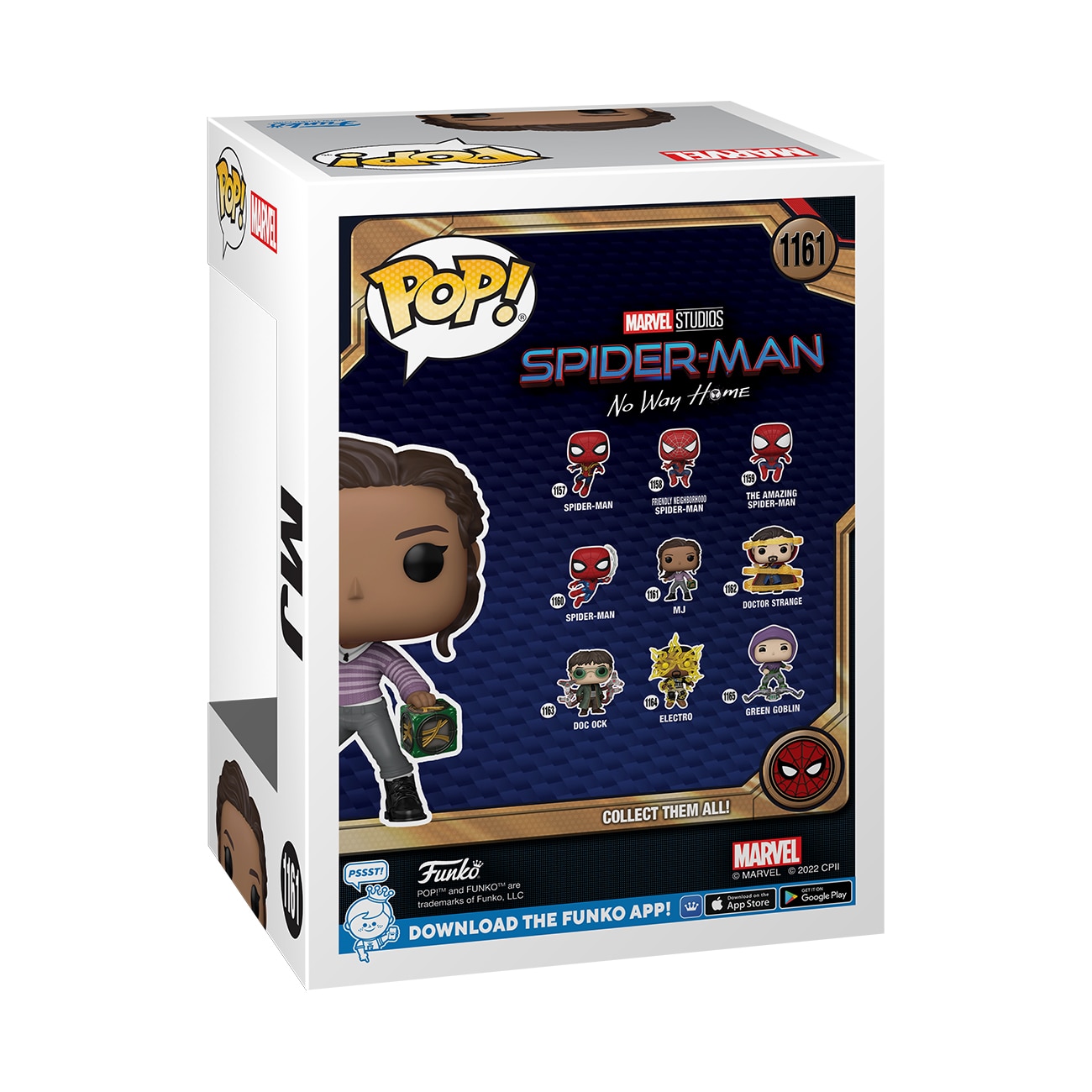 Figura Funko Pop Marvel Spiderman No Way Home 2021 Mj 3