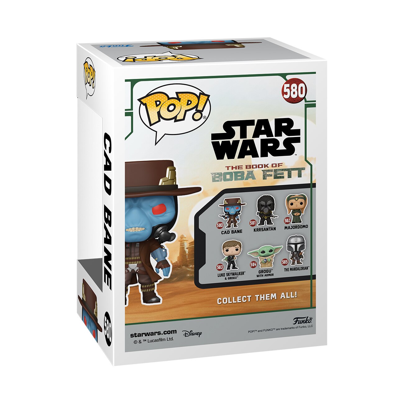 Figura Funko POP Star Wars The book of Boba Fett Cad Bane 3