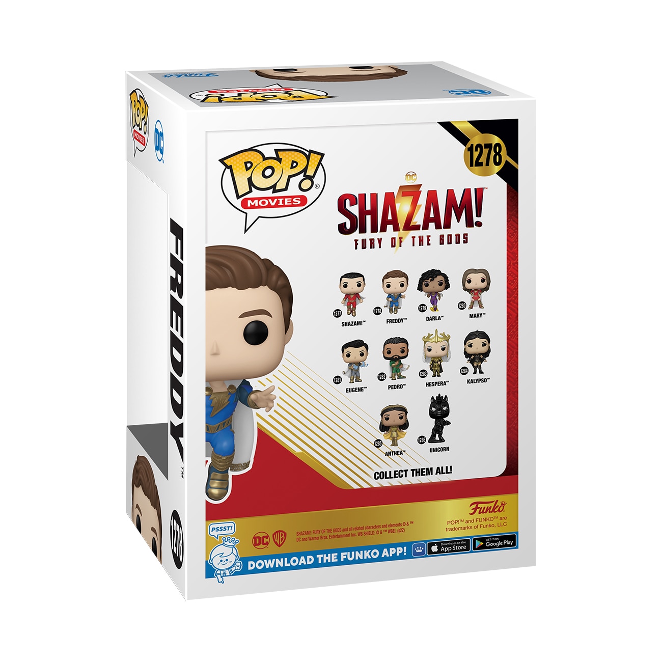 Figura Funko Pop Dc Comics Shazam Freddy 3