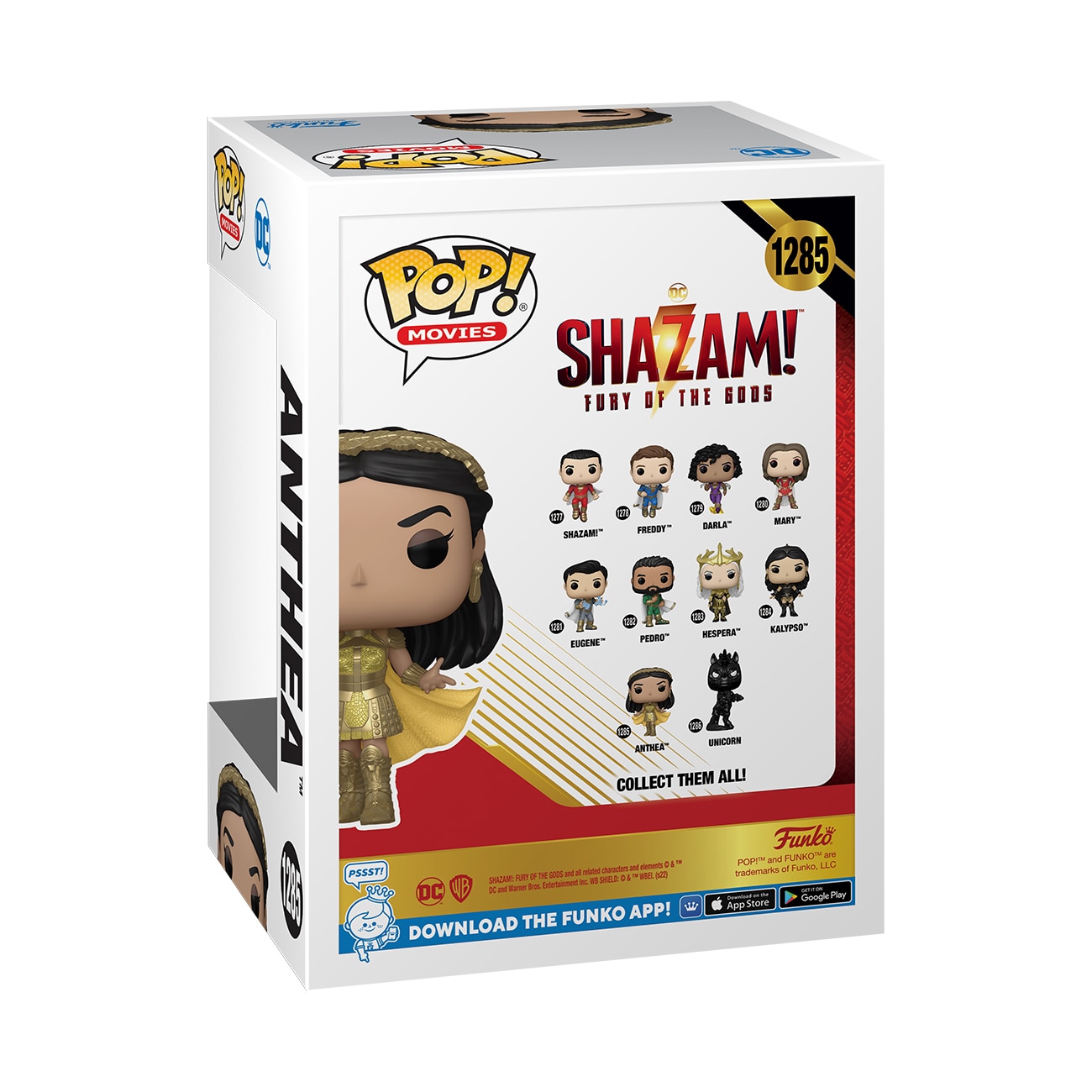 Figura Funko Pop Dc Comics Shazam Anthea 3