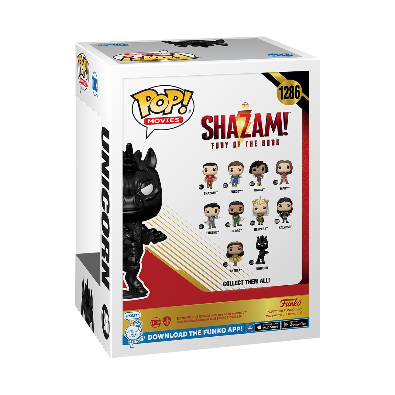 Figura Funko POP DC Comics Shazam Unicorn 3