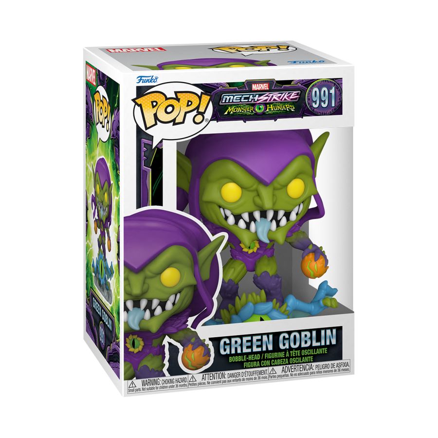 Figura Funko POP Marvel Monster Hunter Duende Verde 2