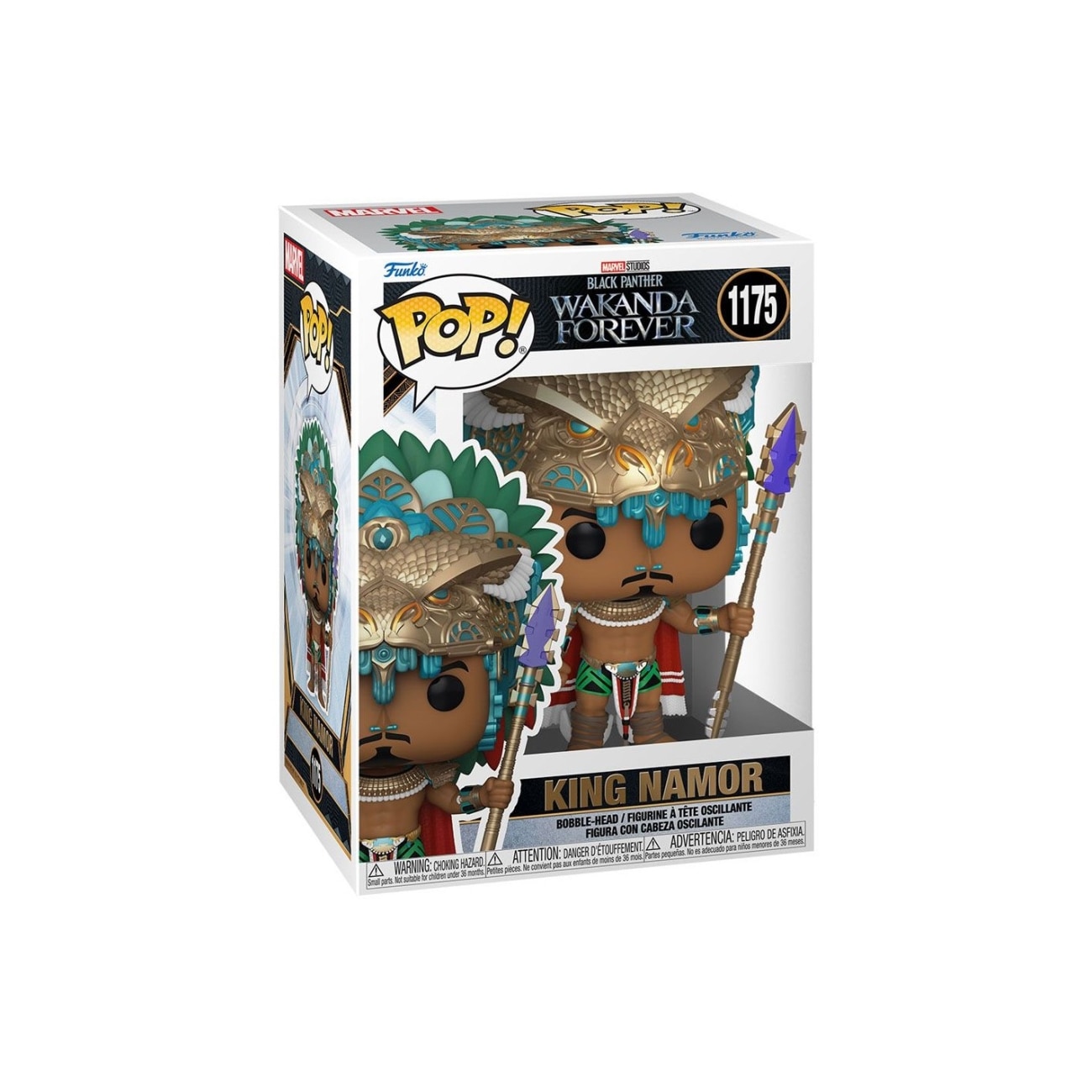 Figura Funko Pop Marvel Black Panther: Wakanda Forever Rey Namor 2