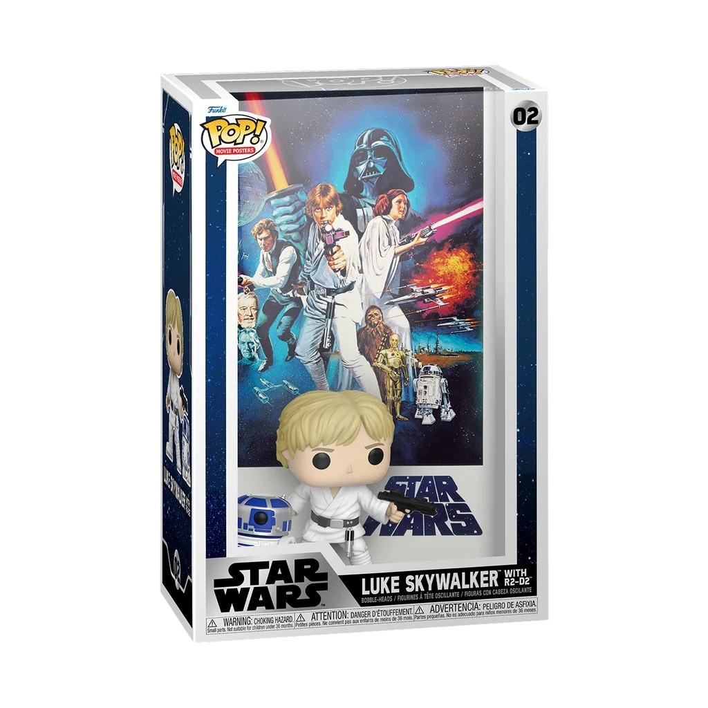 Figura Funko Pop Star Wars Uma Nova Esperança Luke Skywalker 2
