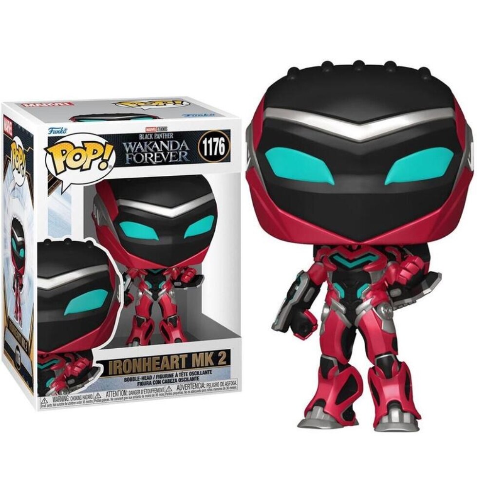 Figura Funko Pop Marvel Black Panther: Wakanda Forever Iron Heart Mk2 2