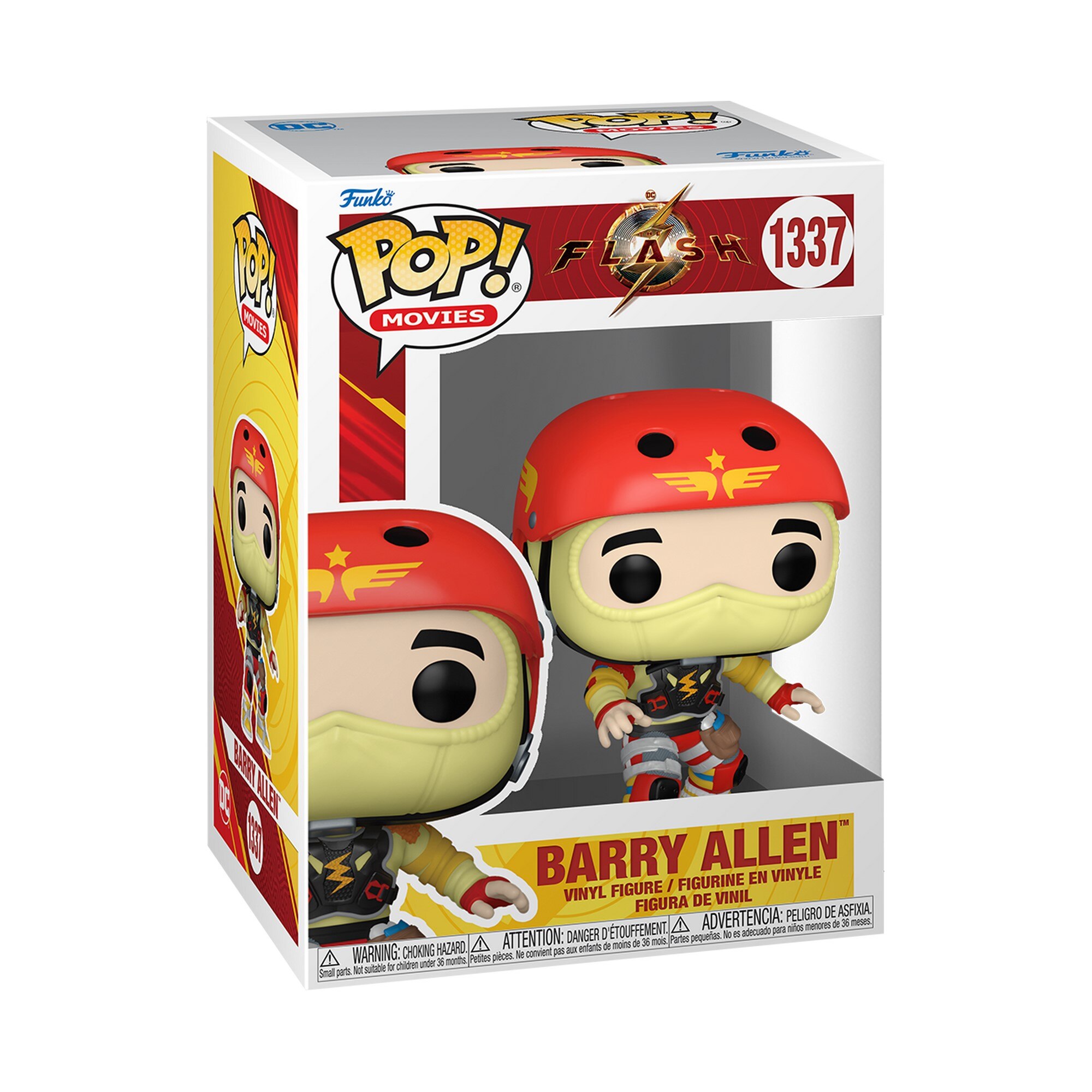 Figura Funko Pop Dc Cómics The Flash Barry 2
