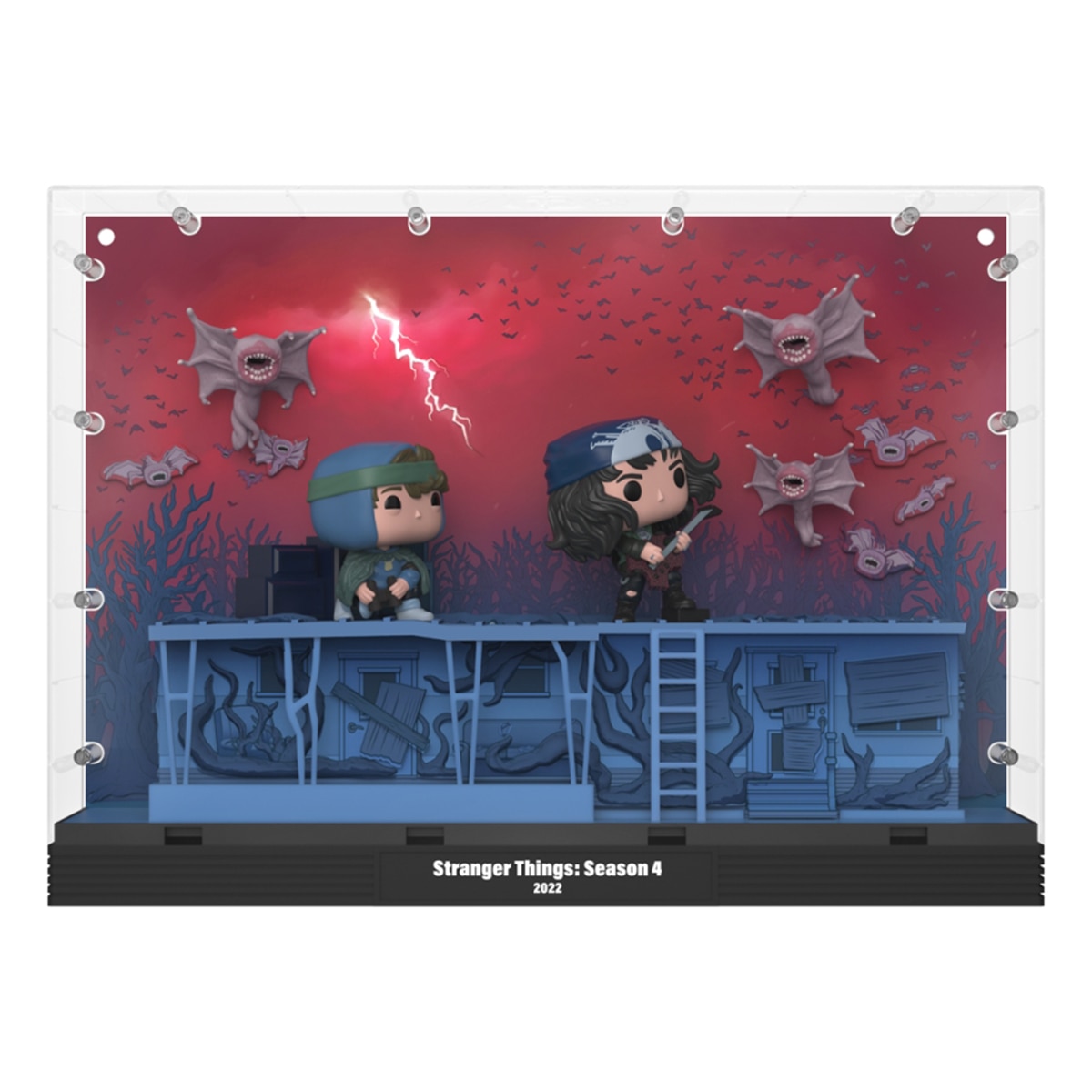 Diorama Pop Moment Dustin & Eddie & Bats Stranger Things 1