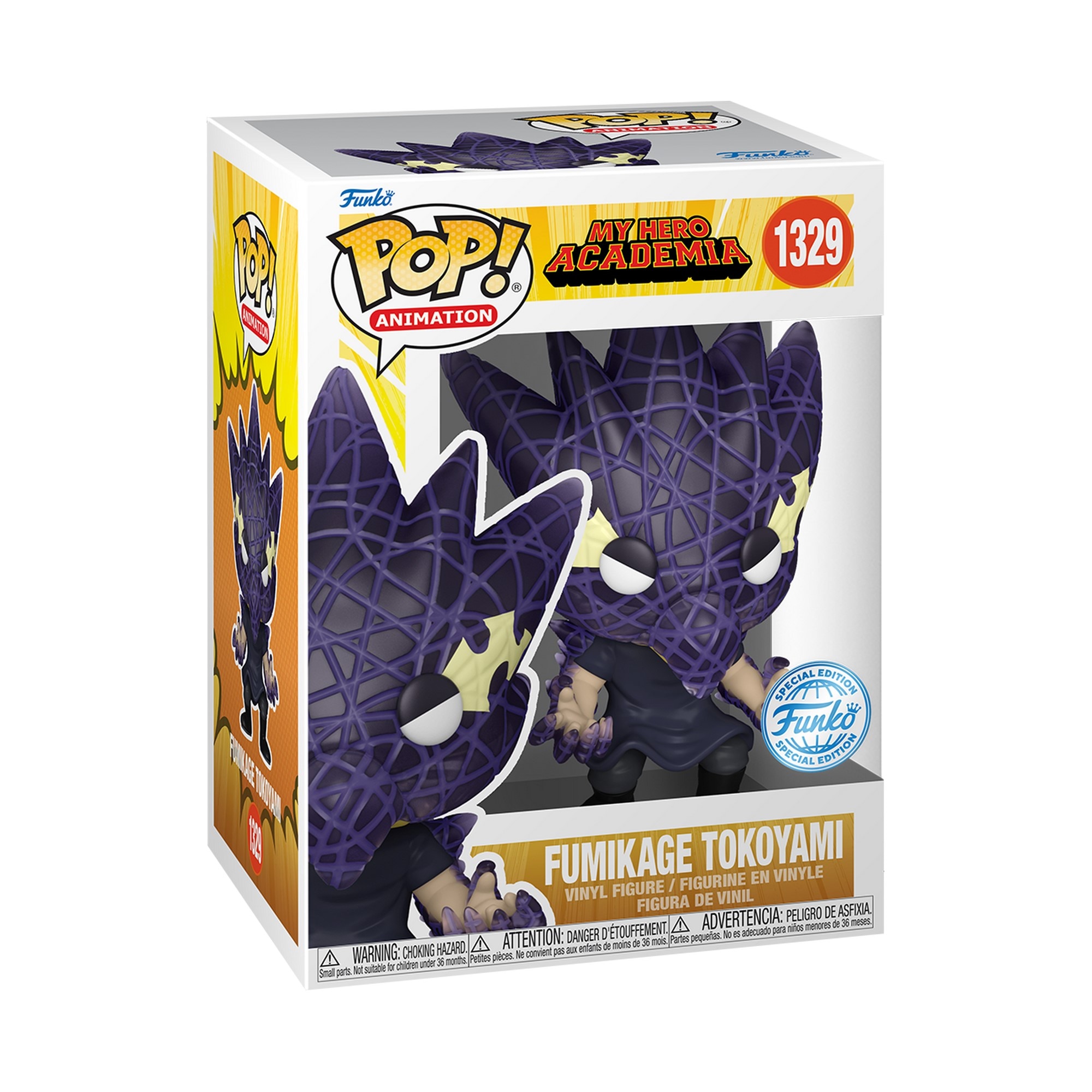Figura Funko POP Tokoyami Black Abyss EXC My Hero Academia 2