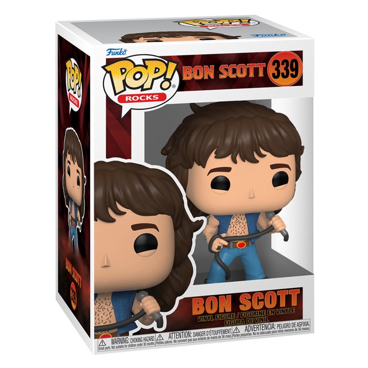 Figura Funko POP Bon Scott AC/DC 2