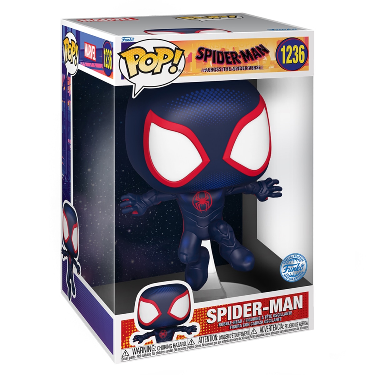 Figura Funko Pop Spider-Man Miles Morales  Marvel Cruzando El Multiverso 2