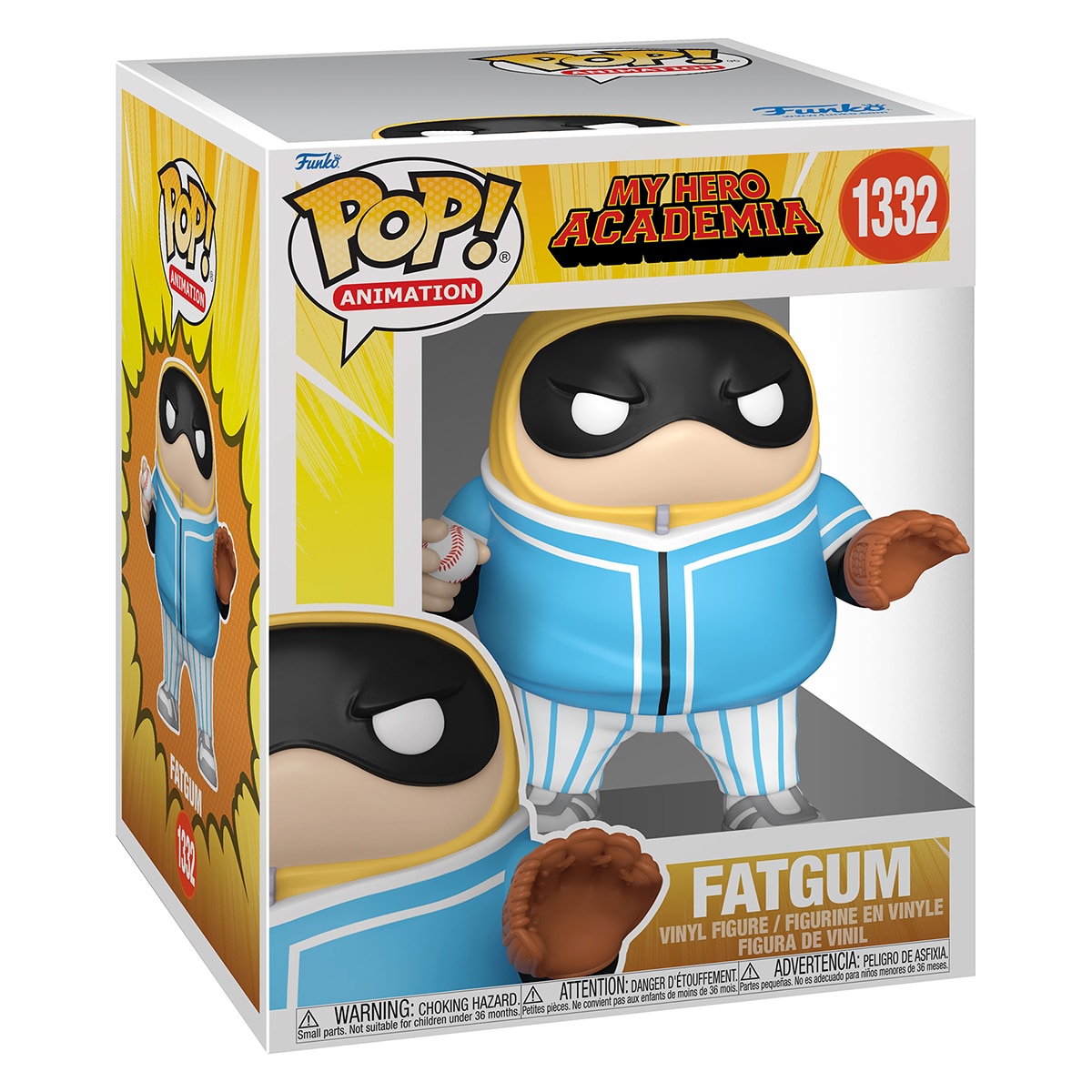 Figura Funko Pop Fatgum Baseball My Hero Academia Temporada 1 e 2 2