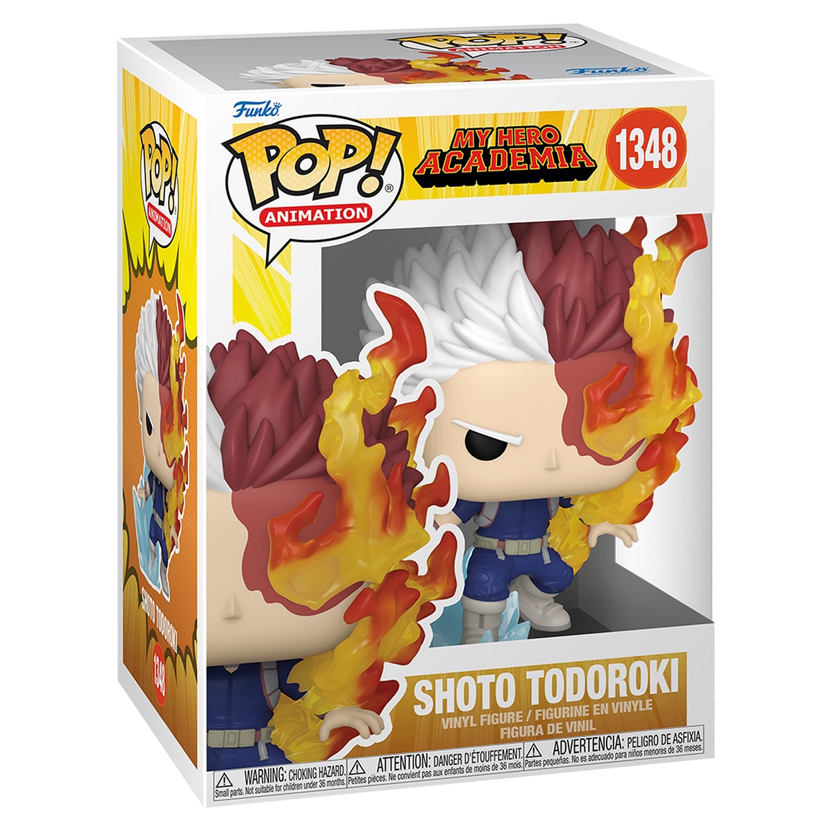 Figura Funko Pop Shoto Todoroki My Hero Academia Temporada 1 e 2 2
