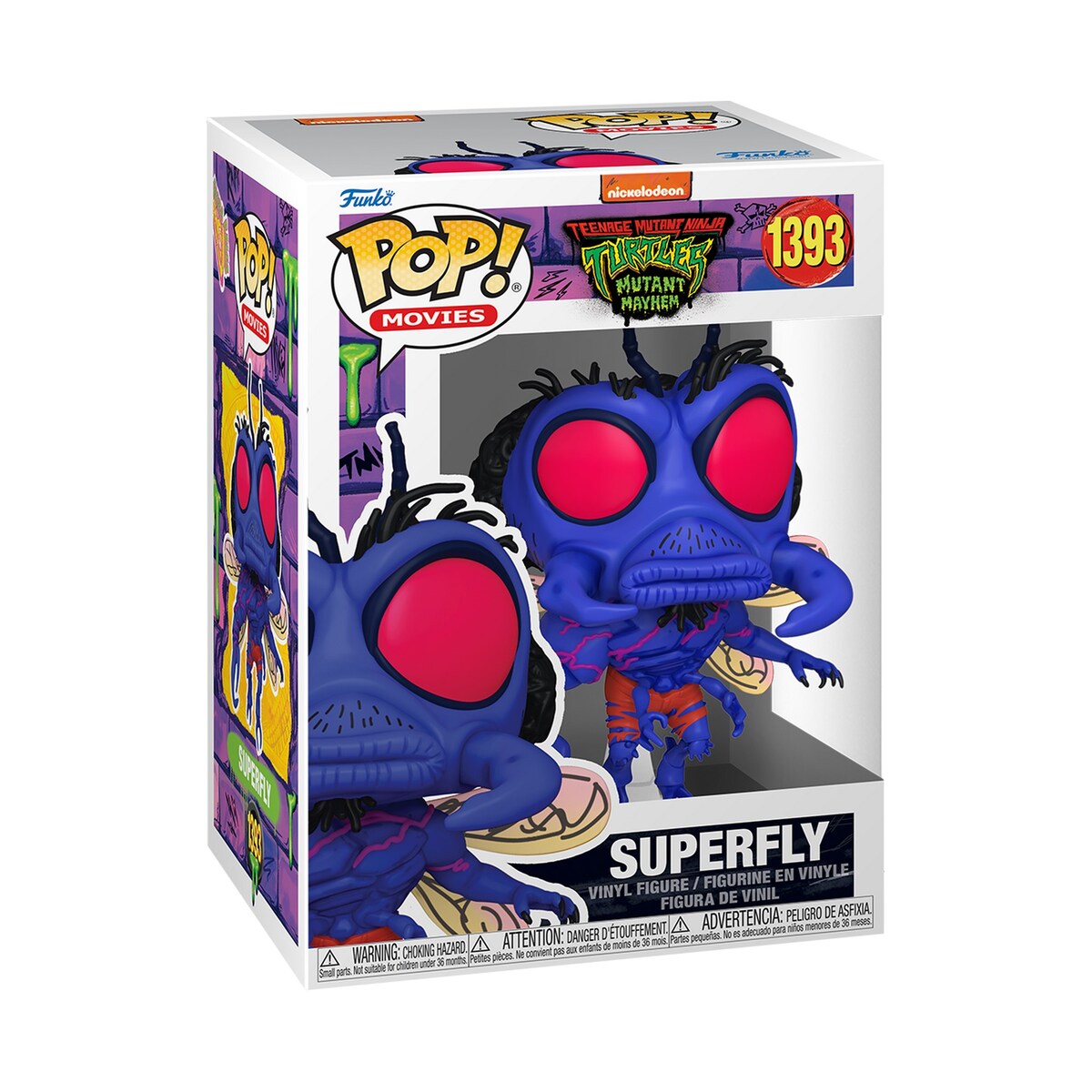 Figura Funko Pop Superfly  Tortugas Ninja 2
