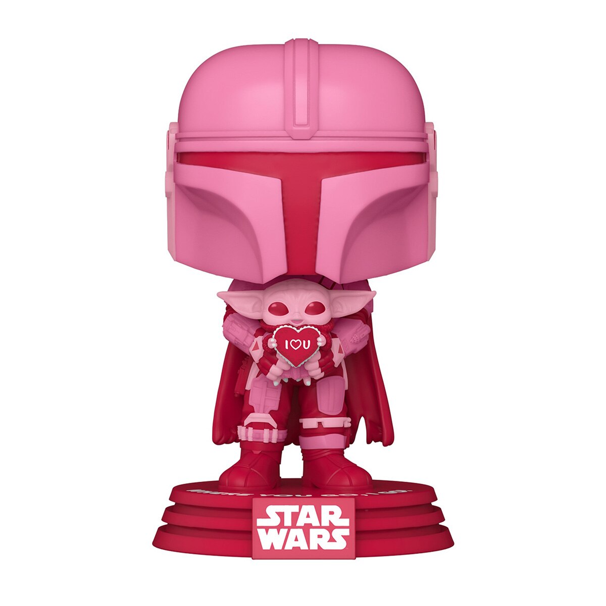 Figura Funko Pop Mando con Grogu Star Wars The Mandalorian 1