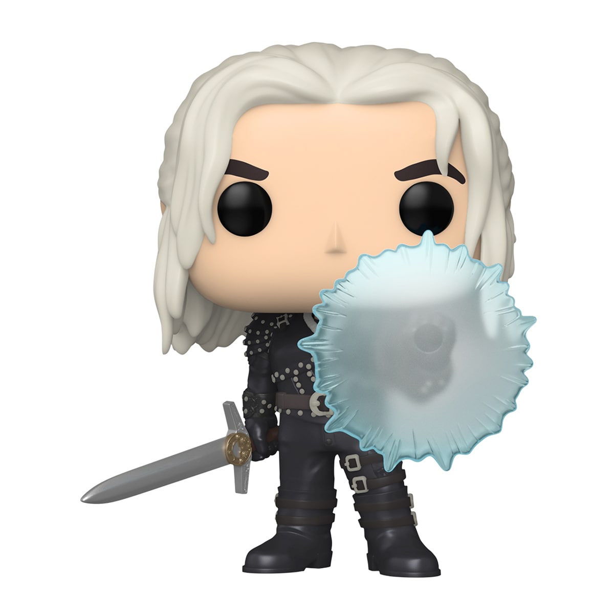 Figura Funko Pop Geralt escudo energía The Witcher Temporada 2 1