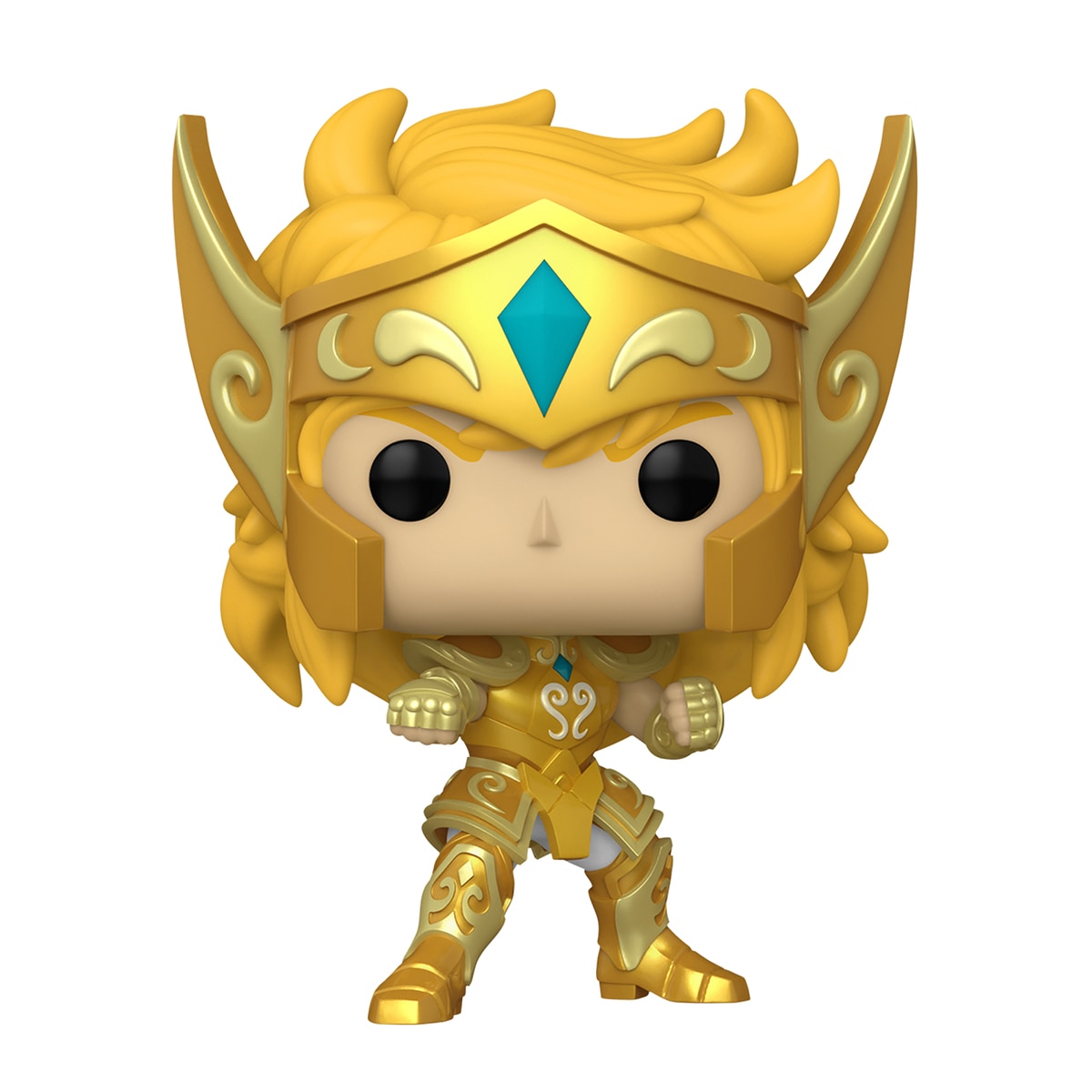 Figura Funko Pop Gold Aquarius Hyoga Caballeros del Zodiaco Saint Seiya 1