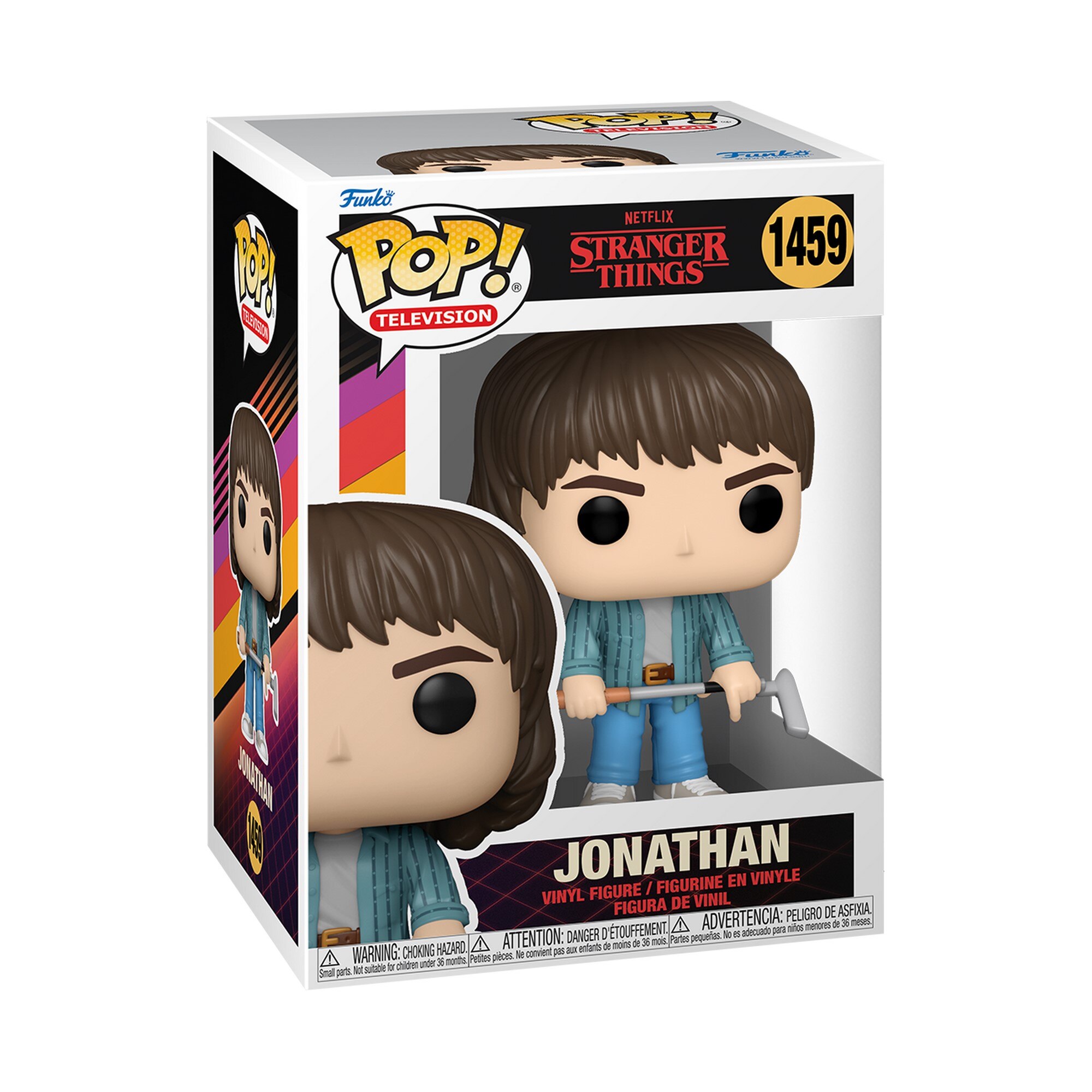 Figura FUNKO Pop Jonathan con palo de golf Stranger Things Temporada 4 2
