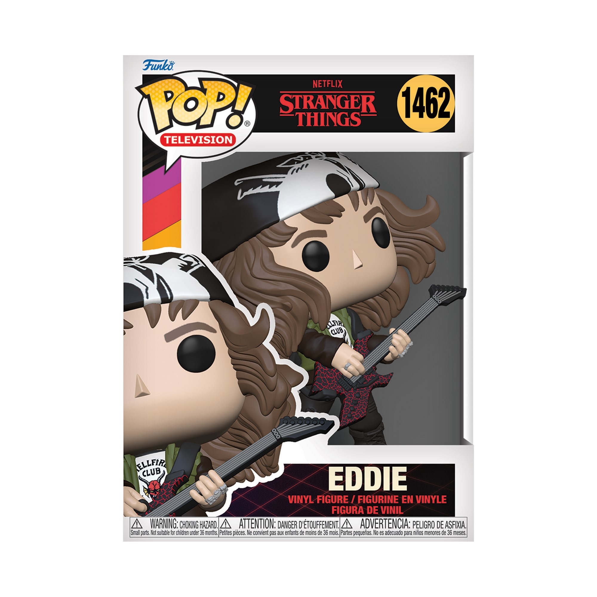 Figura FUNKO Pop Hunter Eddie con Guitar??ra Stranger Things