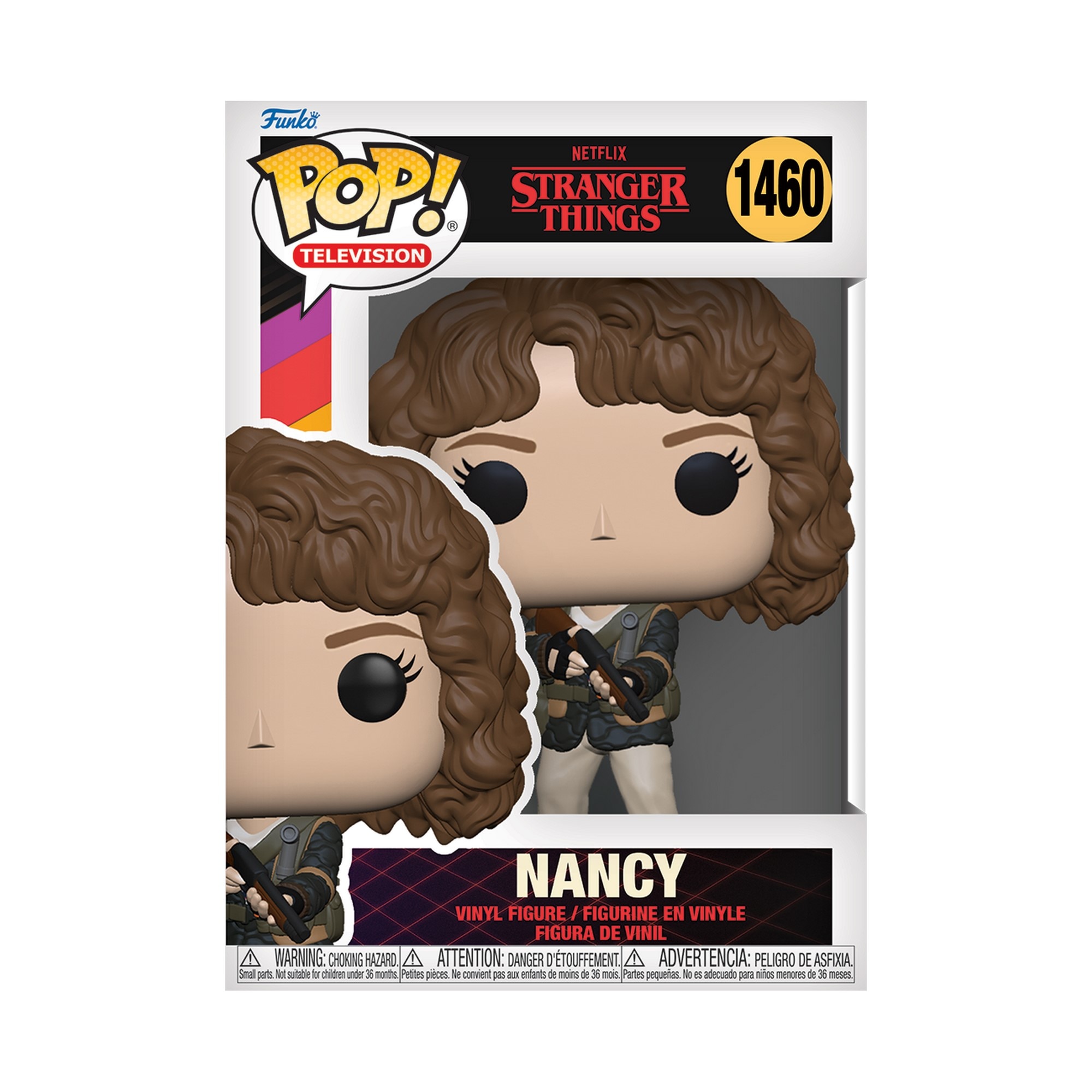 Figura FUNKO Pop Hunter Nancy con escopeta Stranger Things Temporada 4 2