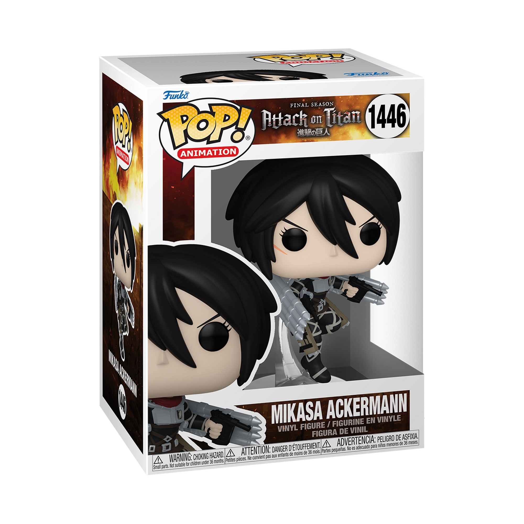 Figura Funko POP Mikasa Ackerman Attack On Titan Temporada 4 2