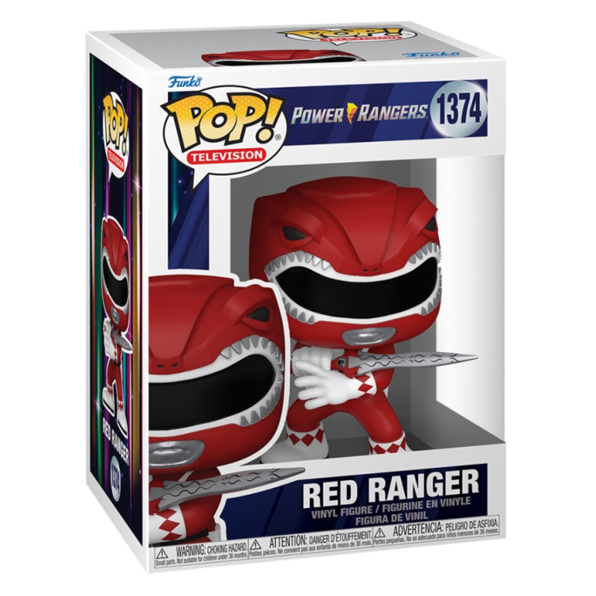 Figura Funko Pop Power Ranger Red Ranger 2