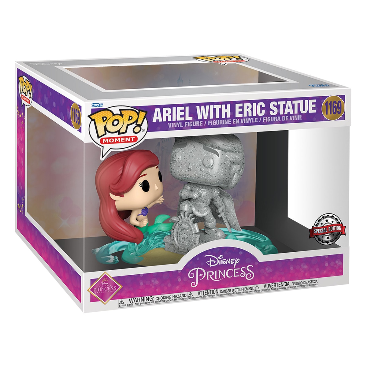 Figura Funko Pop Moment Ariel & Statua Eric Disney 2