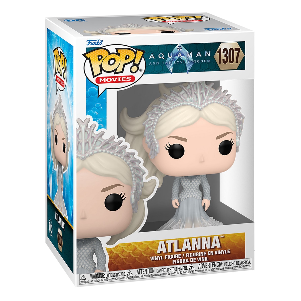 Figura Funko Pop Atlanna Aquaman y el Reino Perdido DC Comics 2