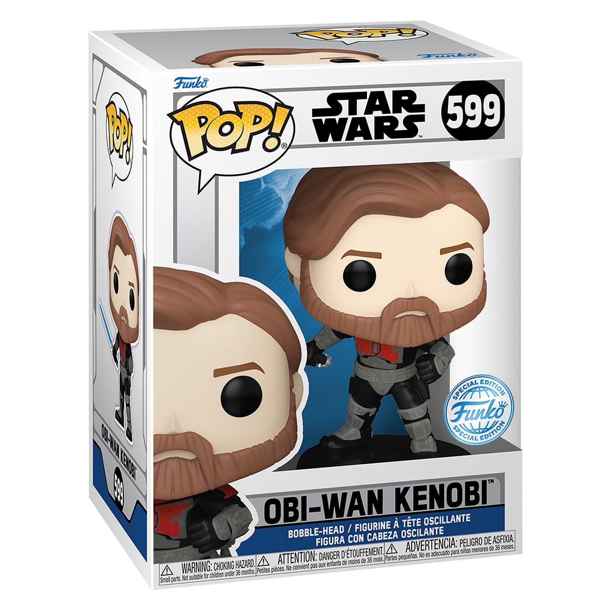 Figura Funko Pop Mando Obi Wan Exc Star Wars 2