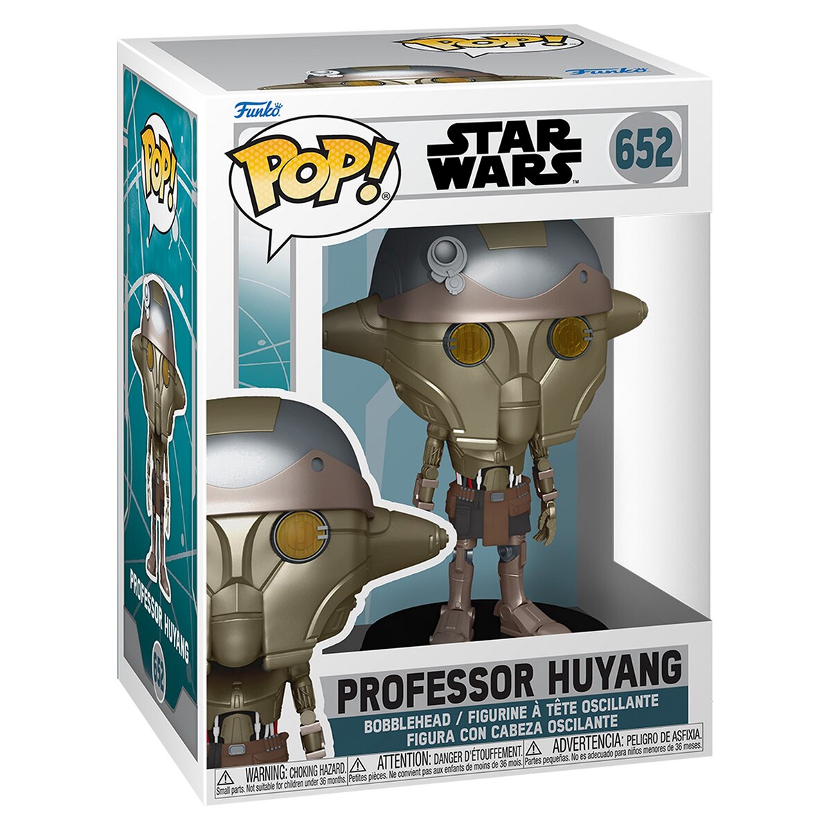 Figura Funko Pop Profesor Huyang Star Wars 2