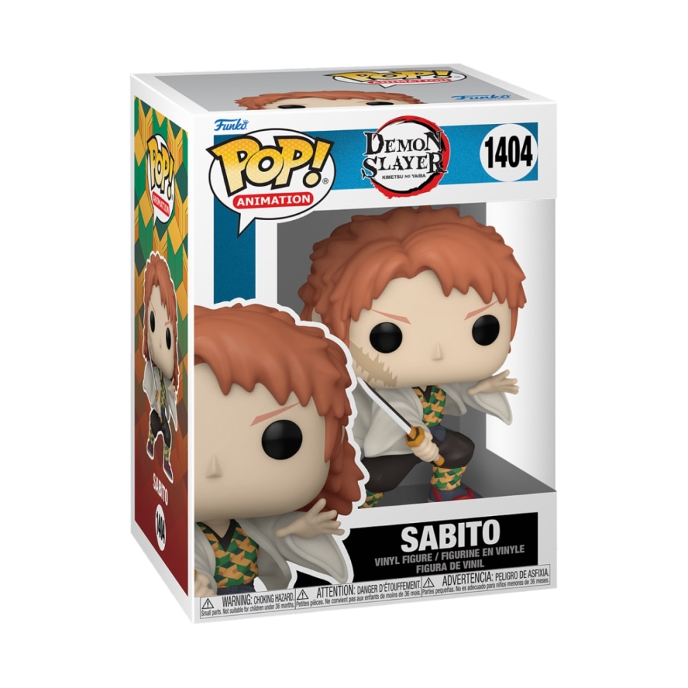 Figura Funko Pop Sabito Sin mascara Demon Slayer 2