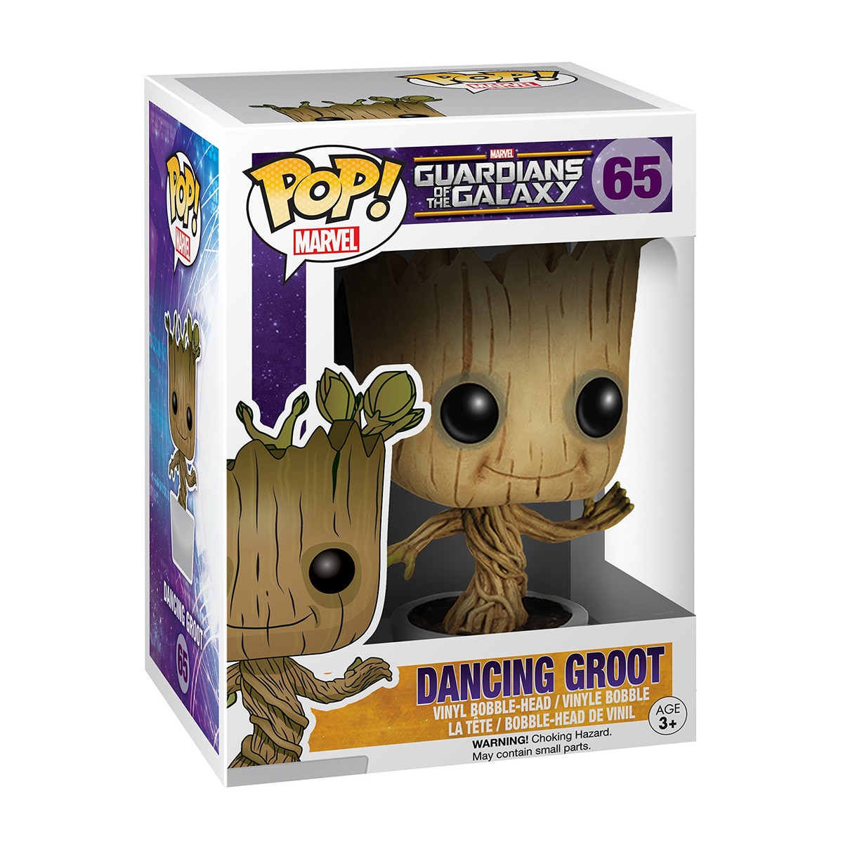 Figura Funko Pop Dancing Groot Guardiães da Galáxia 1