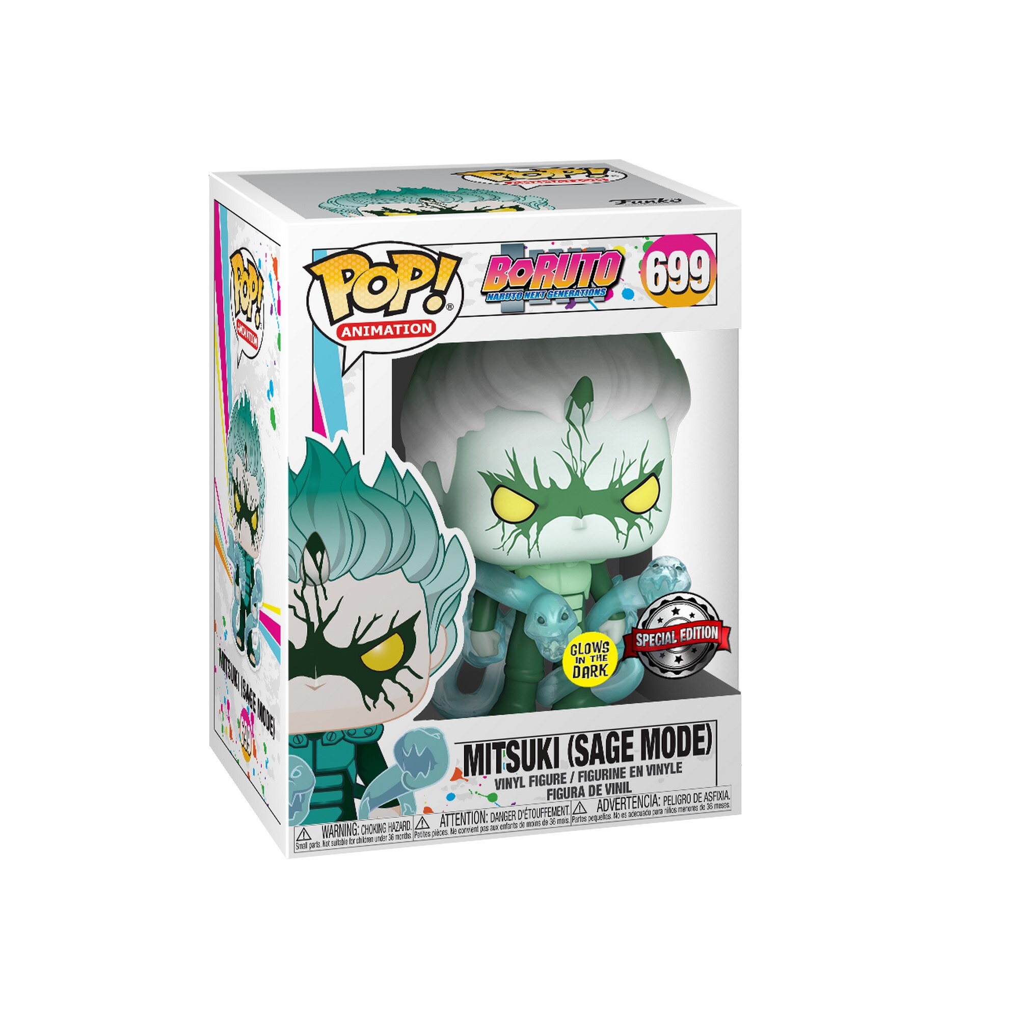 Figura Funko Pop Exc Mitsuki Sage Mode GW Naruto Boruto: Naruto Next Generations 2