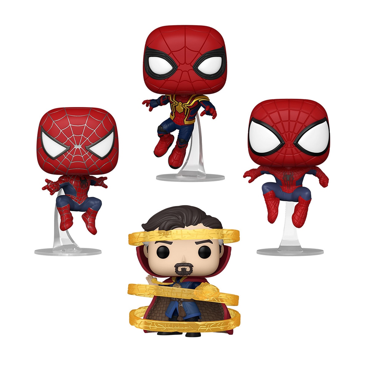 Set 4 Figuras Funko Pop Spiderman No Way Home Marvel 1