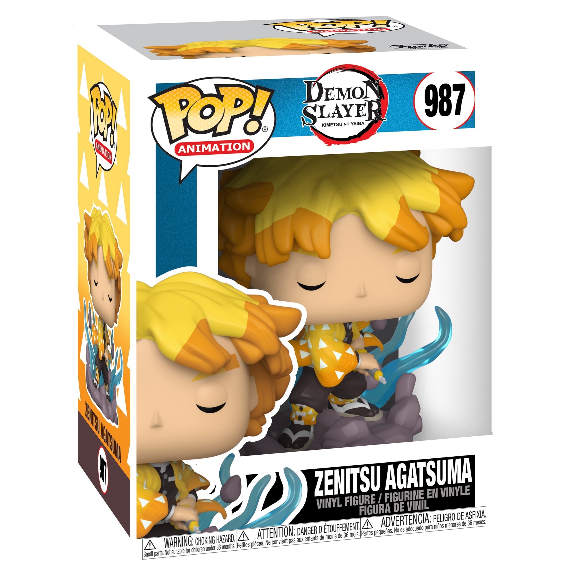 Funko Pop (Exc) Zenitsu Transforming Demon Slayer 2