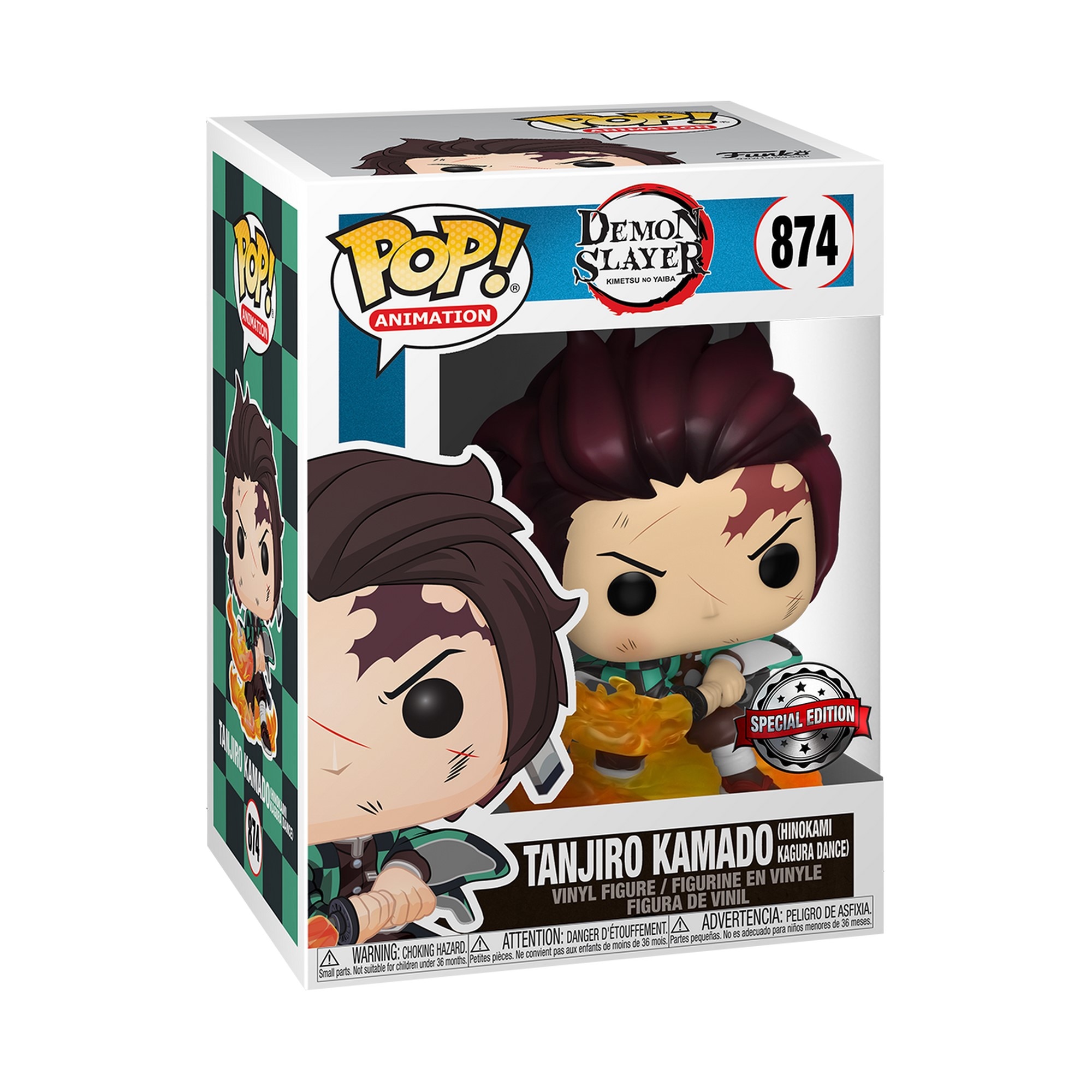Funko Pop (Exc) Tanjiro Demon Slayer 2