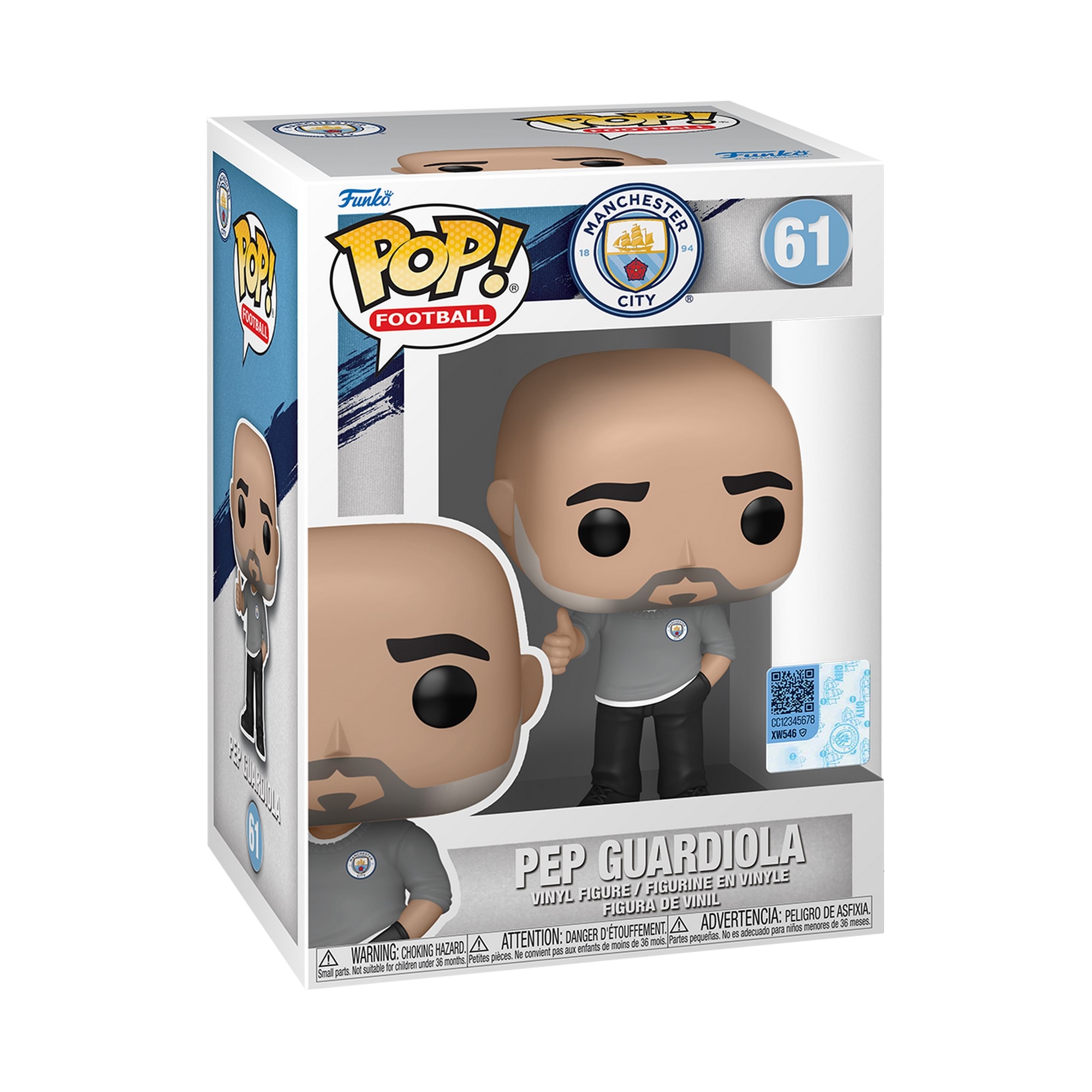 Figura Funko Pop Pep Guardiola Manchester City FC 2
