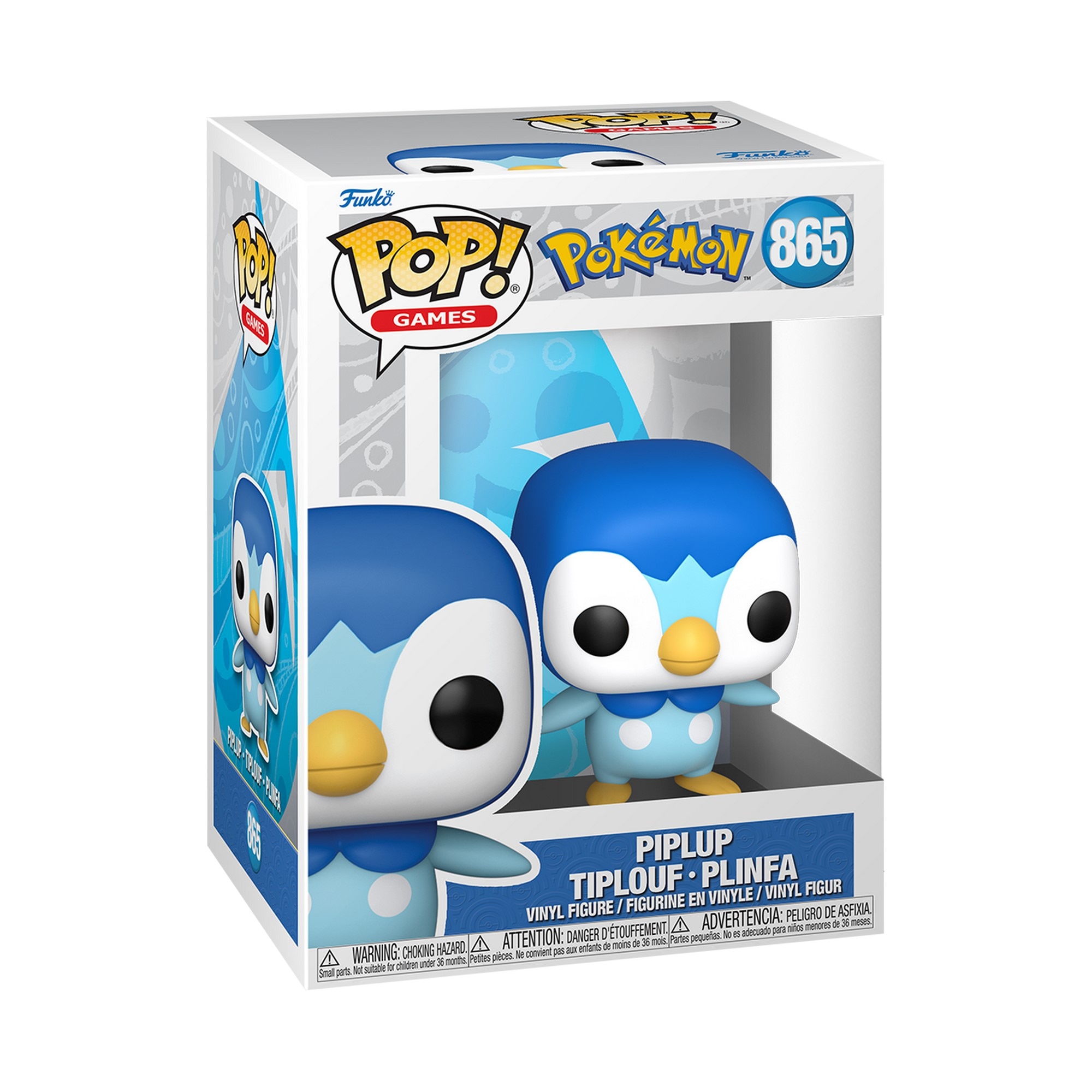 Figura Funko Pop Piplup Pokemon 2