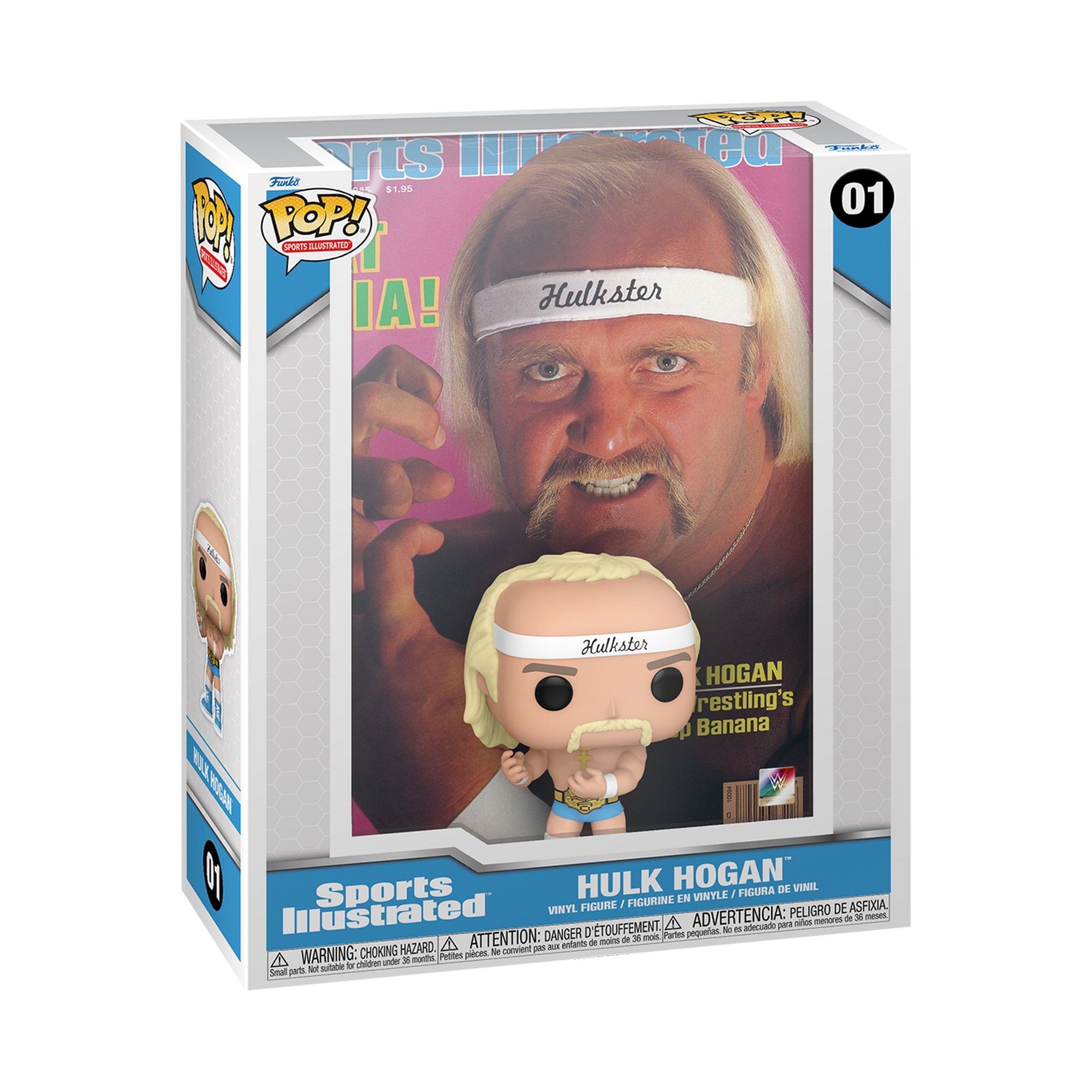 Figura Funko Pop Magazine Cover Hulkster WWE 2