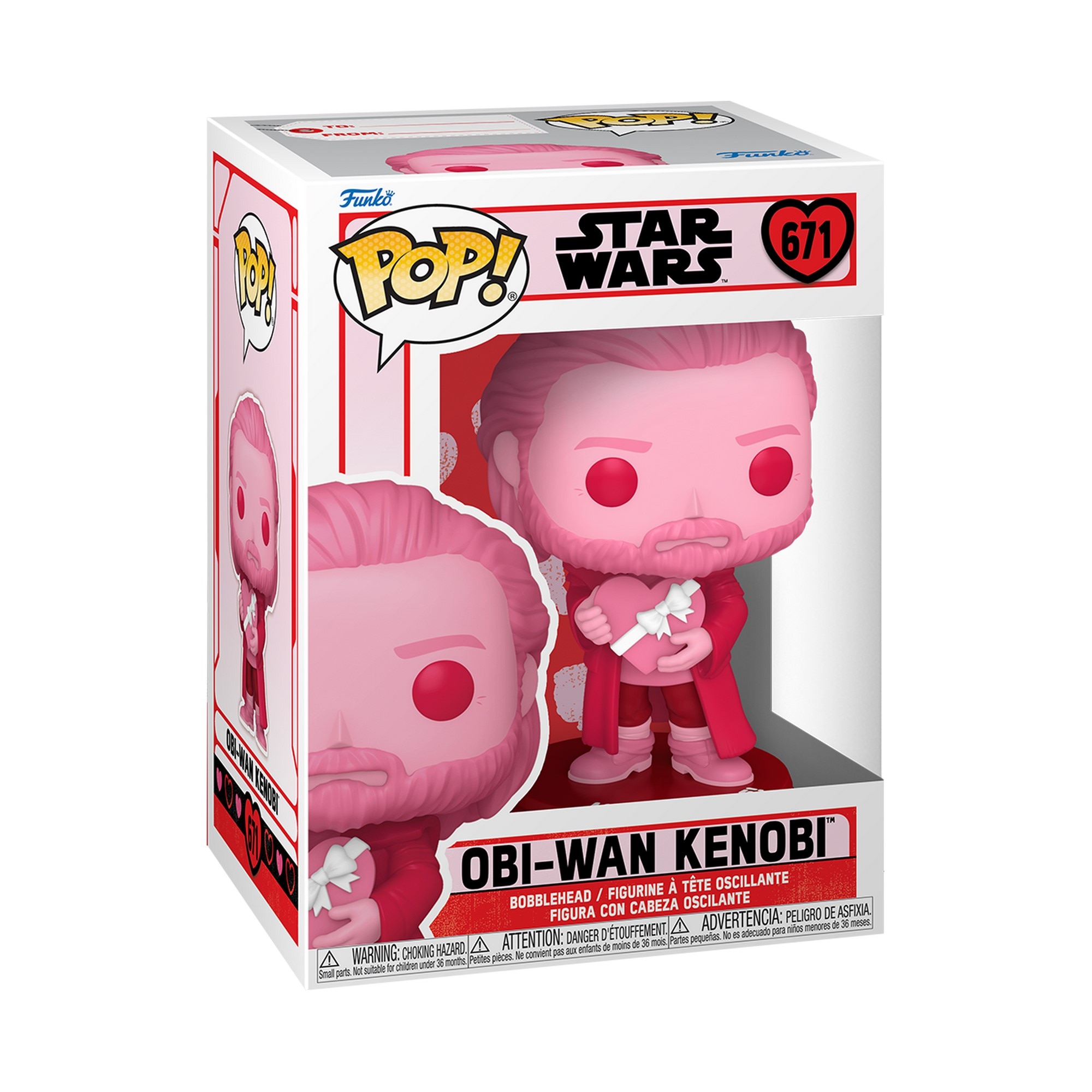 Figura Funko Pop Obi-Wan Kenobi Valentines Star Wars 2