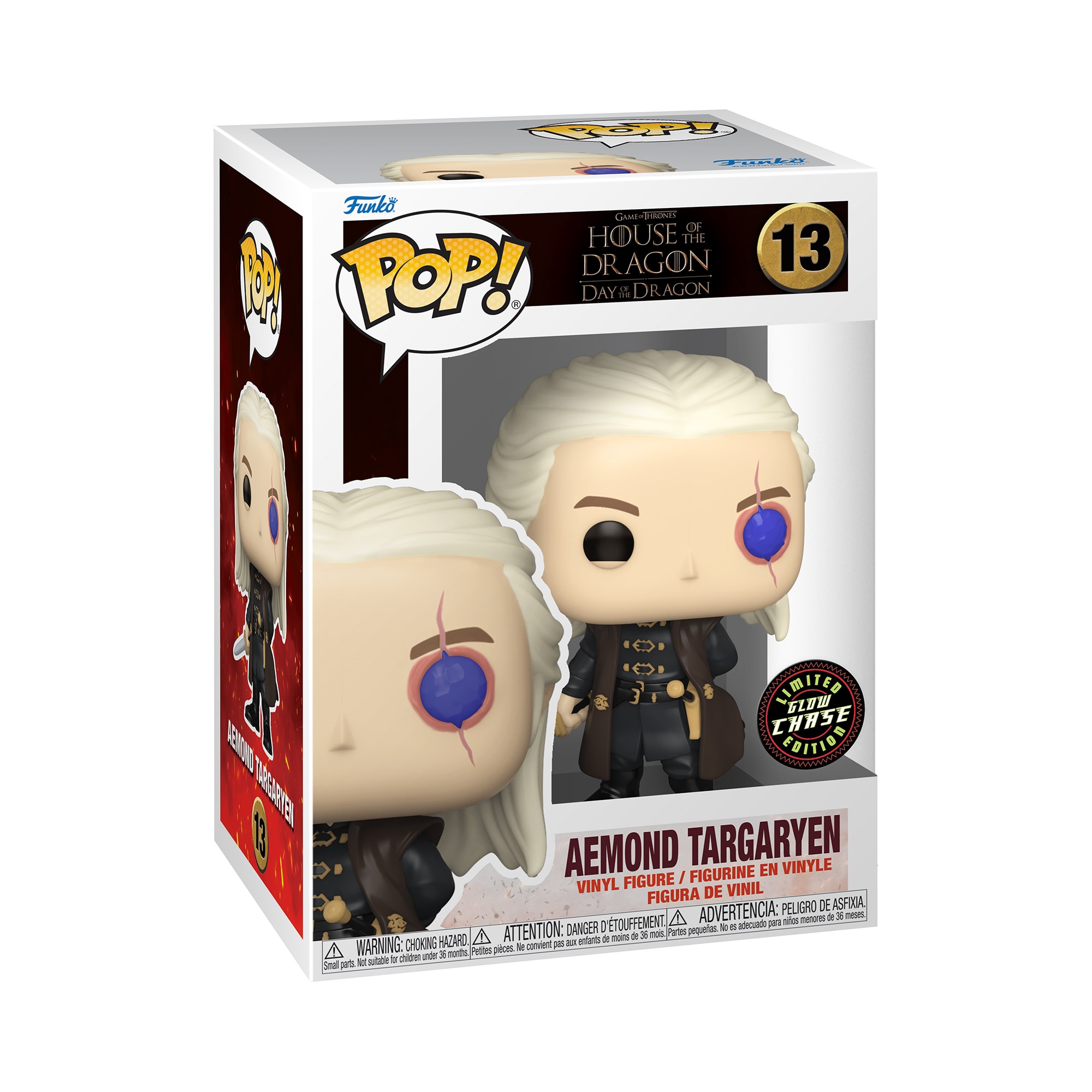 Funko Pop Figure Aemond Targaryen Casa do Dragão Game of Thrones 4
