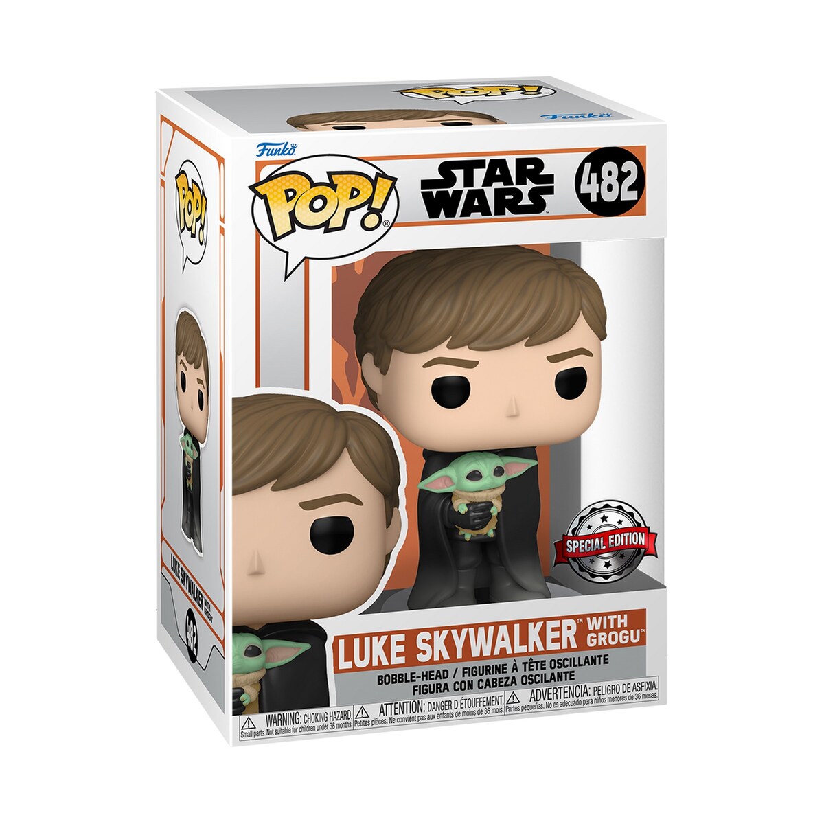 Figura Funko Pop & Tee Luke con ChildThe Mandalorian Star Wars 3