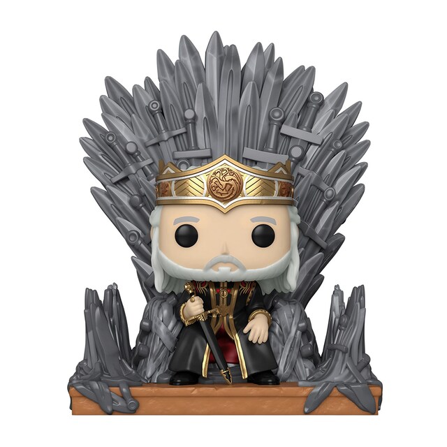 Imagem 0 de Funko Pop Deluxe Figure Viserys no Trono Casa dos Dragões Game of Thrones